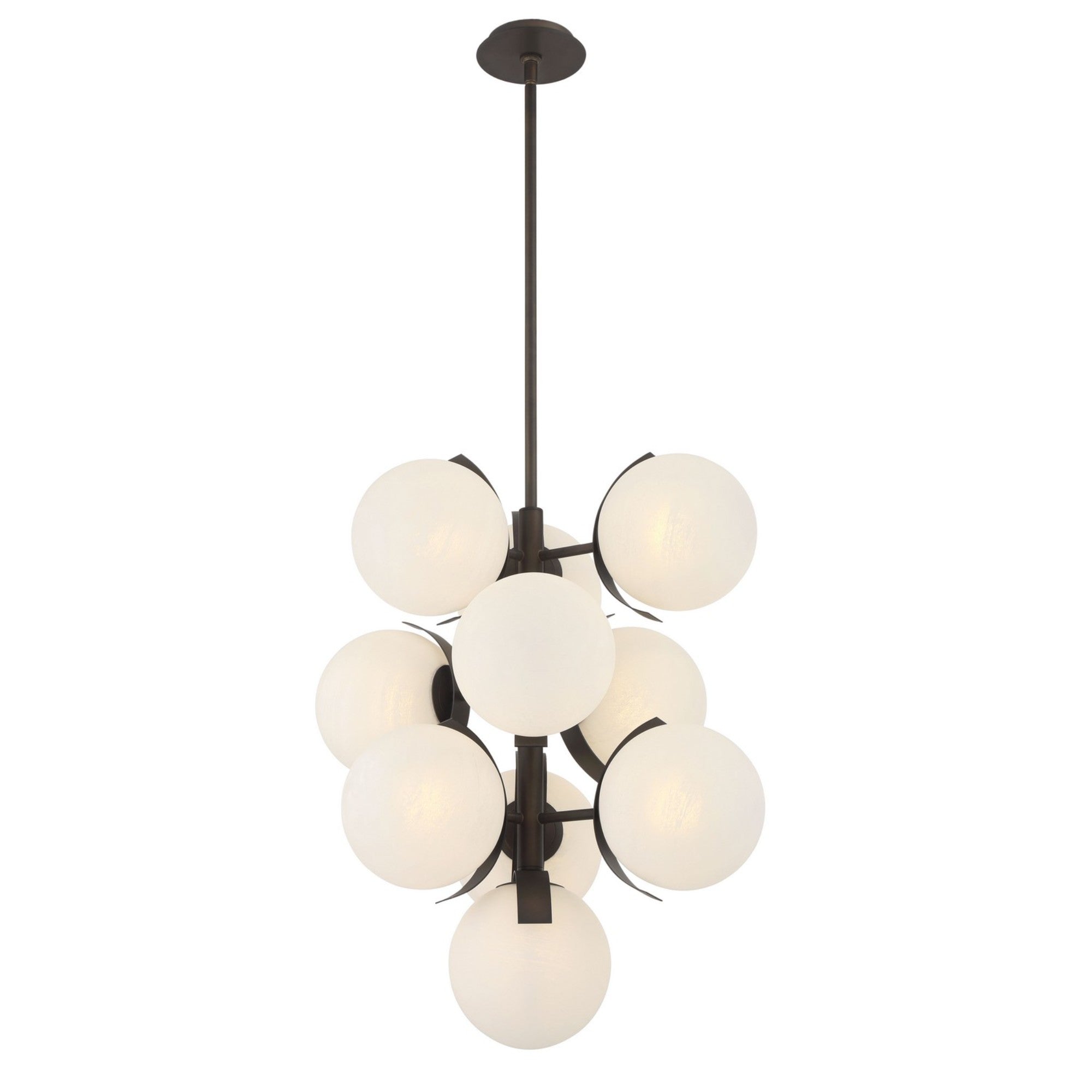 Vino 30" 10-Light Pendant, Dark Bronze Finish - Bees Lighting