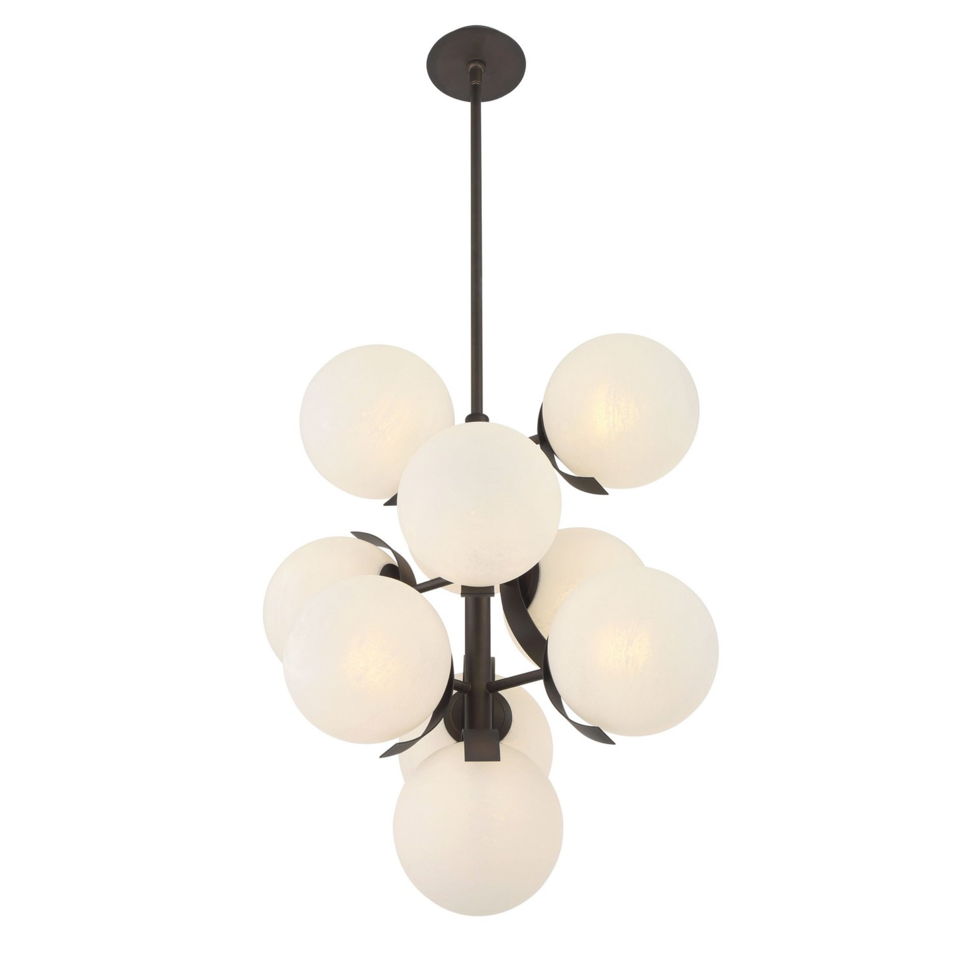 Vino 30" 10-Light Pendant, Dark Bronze Finish - Bees Lighting