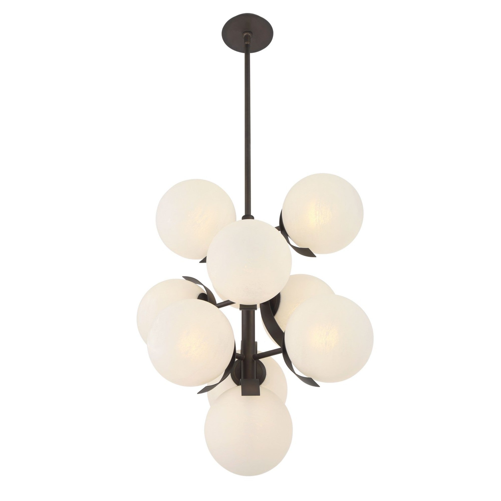Vino 30" 10-Light Pendant, Dark Bronze Finish - Bees Lighting