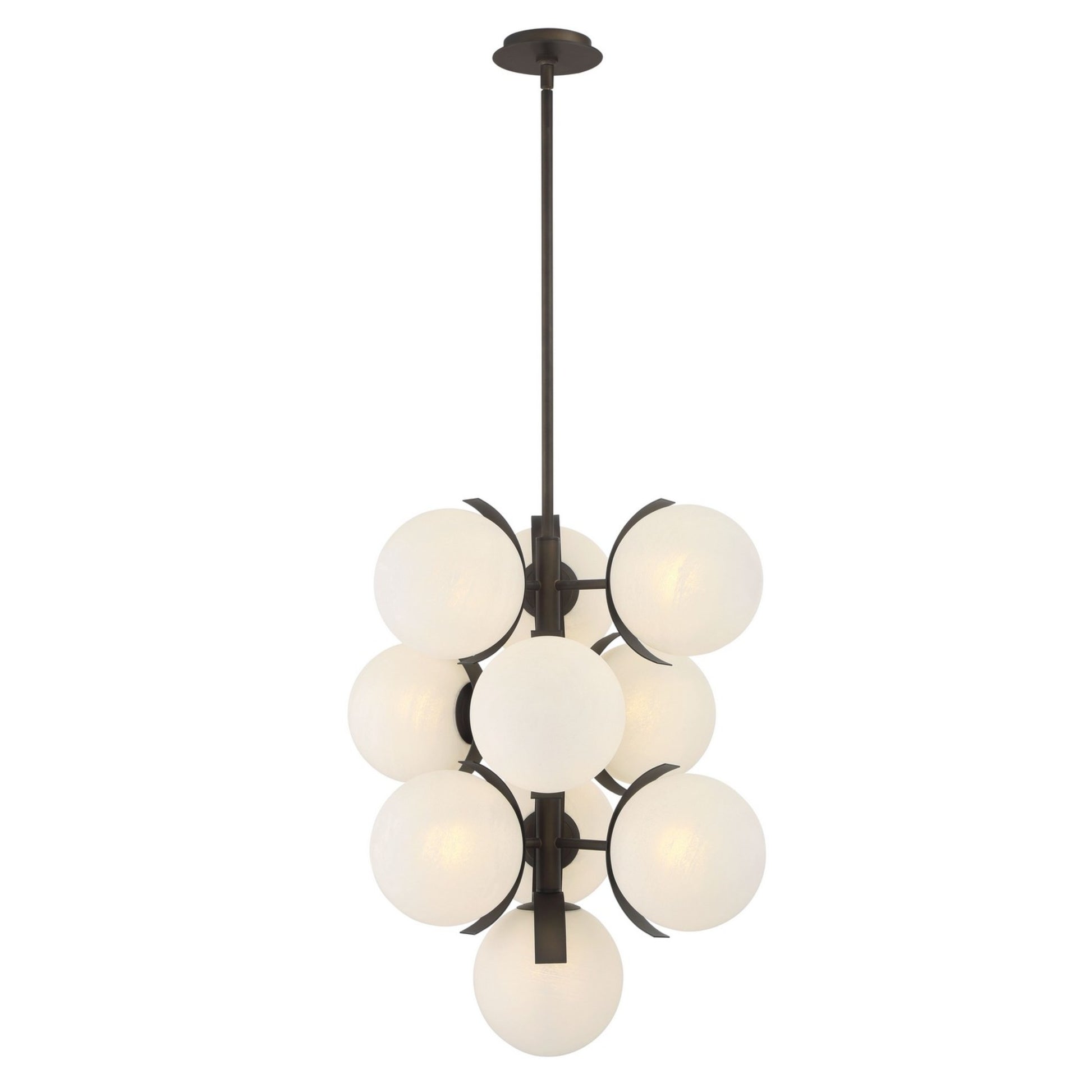 Vino 30" 10-Light Pendant, Dark Bronze Finish - Bees Lighting