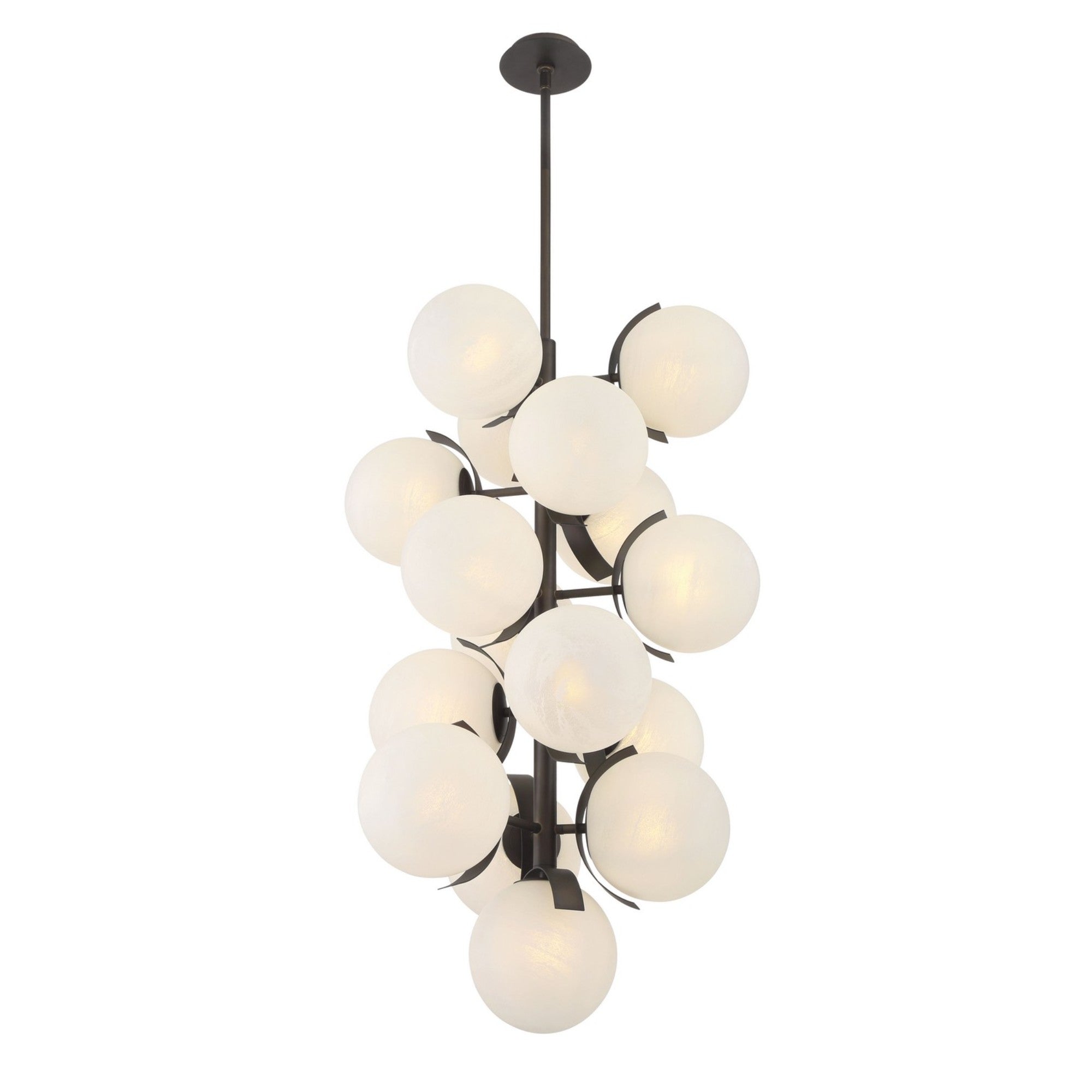 Vino 33" 16-Light Pendant, Dark Bronze Finish - Bees Lighting
