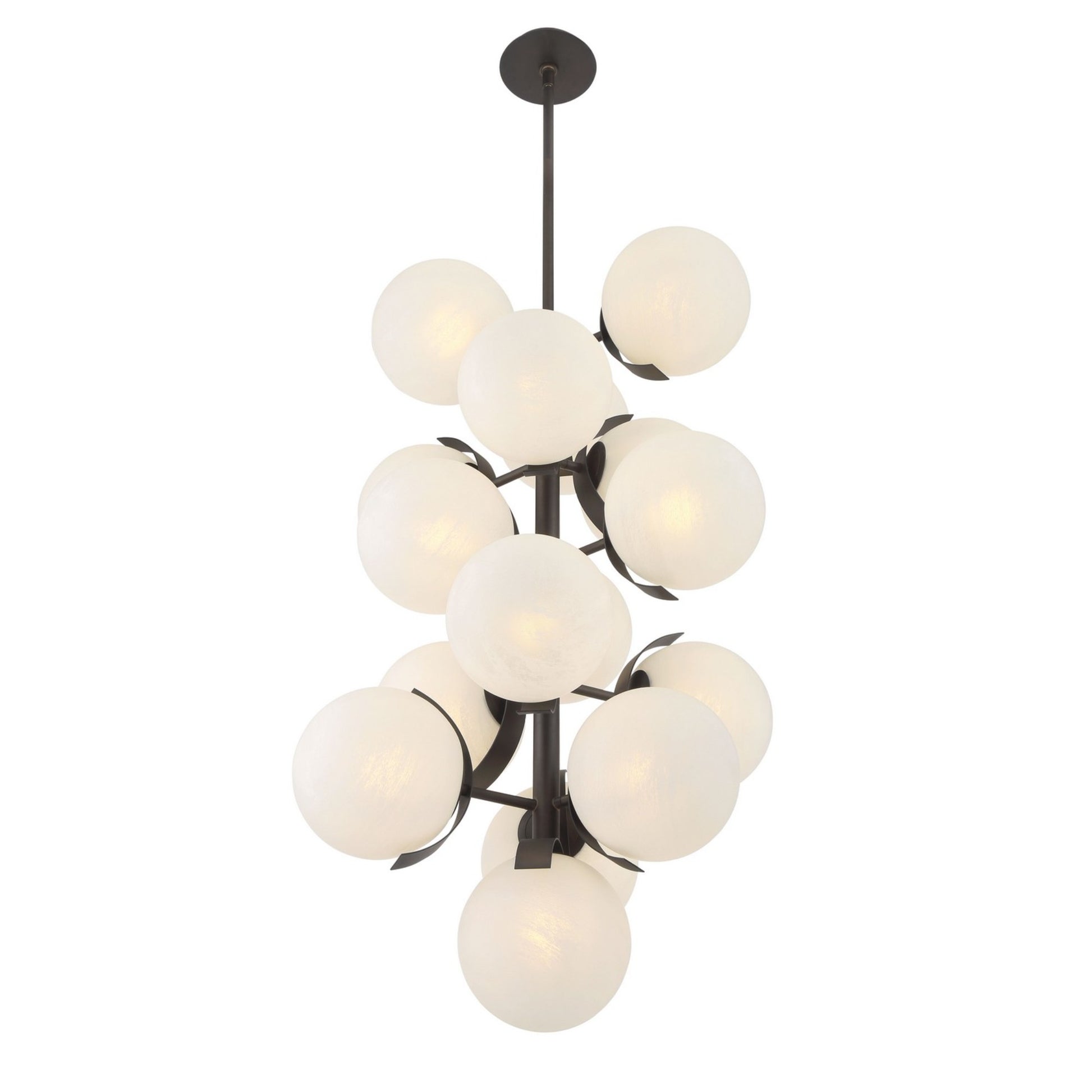 Vino 33" 16-Light Pendant, Dark Bronze Finish - Bees Lighting