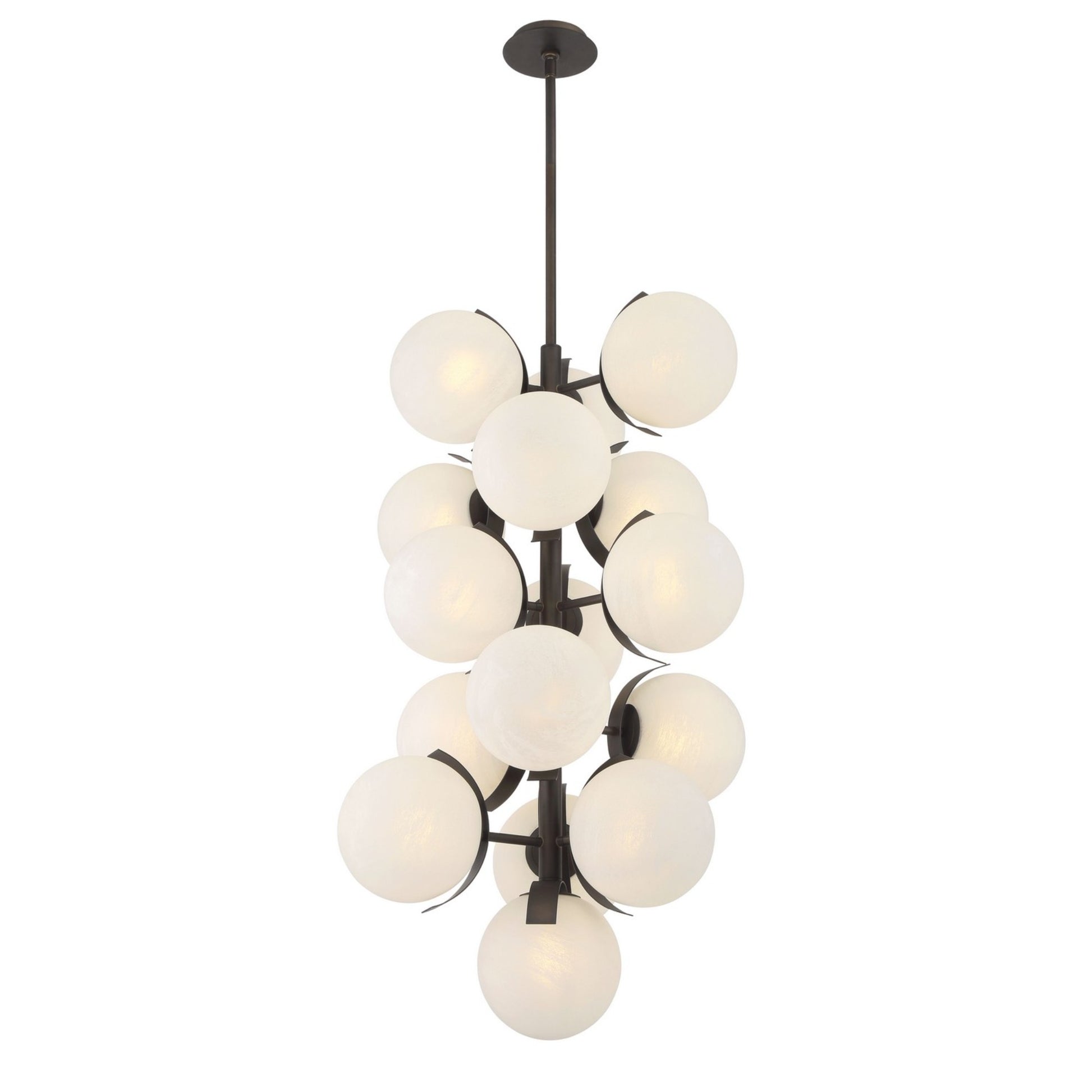 Vino 33" 16-Light Pendant, Dark Bronze Finish - Bees Lighting