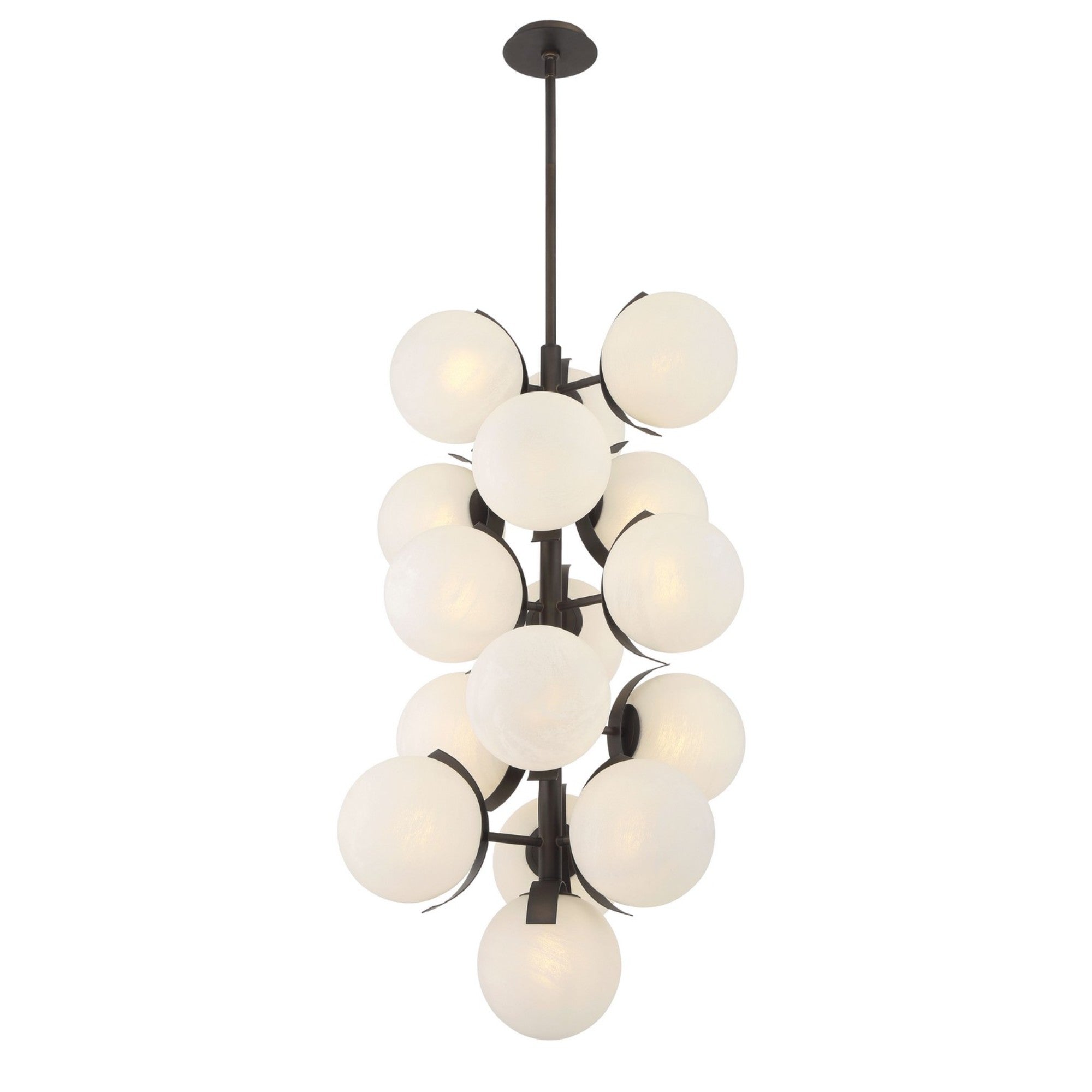 Vino 33" 16-Light Pendant, Dark Bronze Finish - Bees Lighting