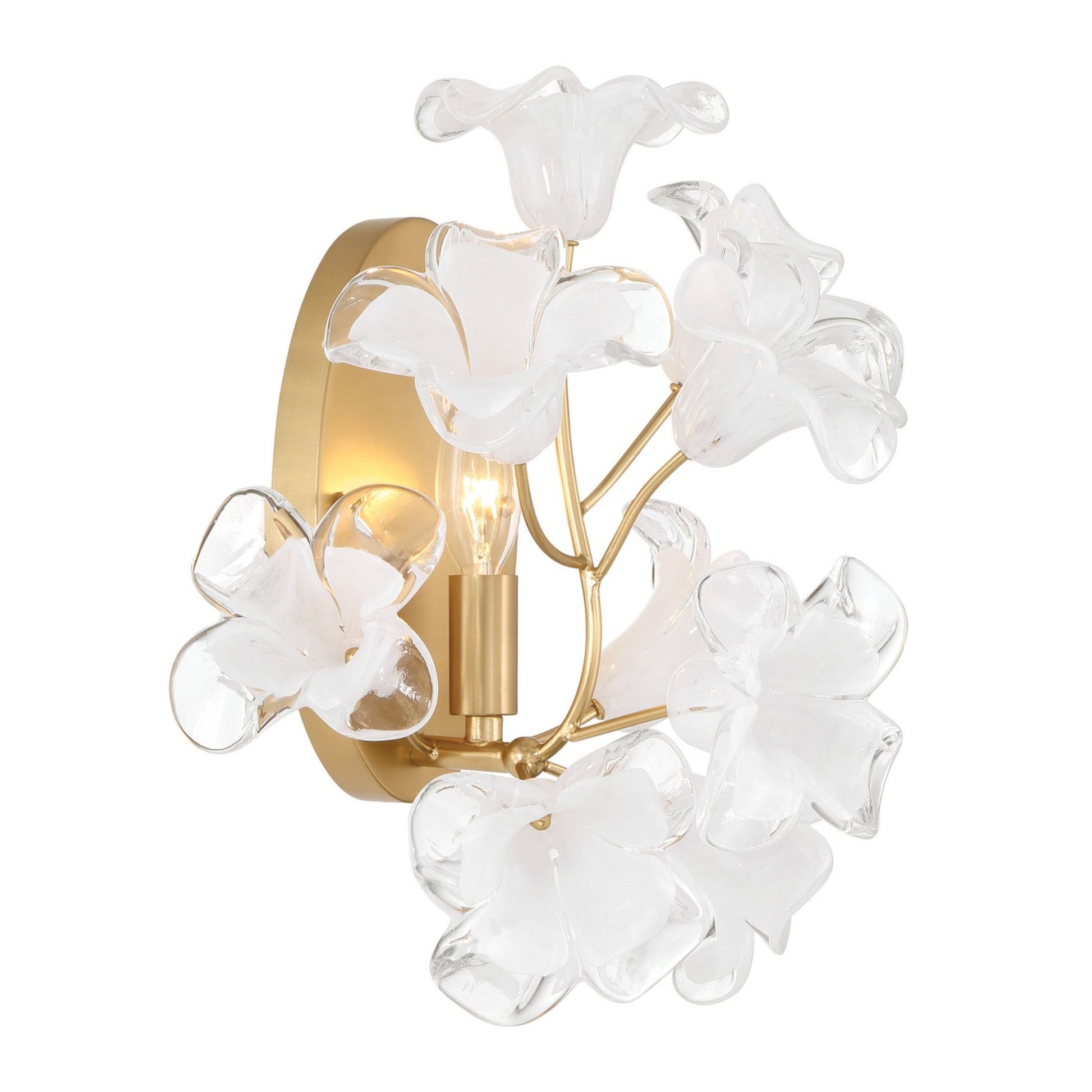 Bloome 15" Wall Sconce, Legacy Brass Finish - Bees Lighting