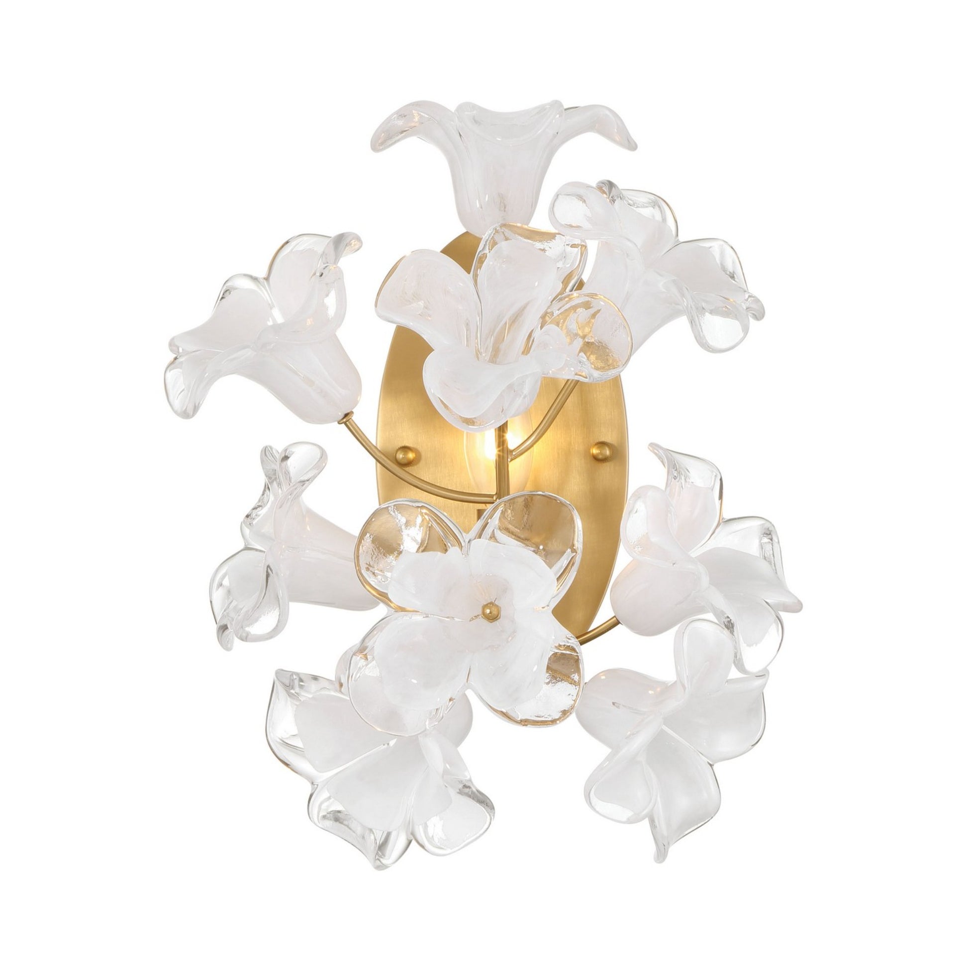 Bloome 15" Wall Sconce, Legacy Brass Finish - Bees Lighting