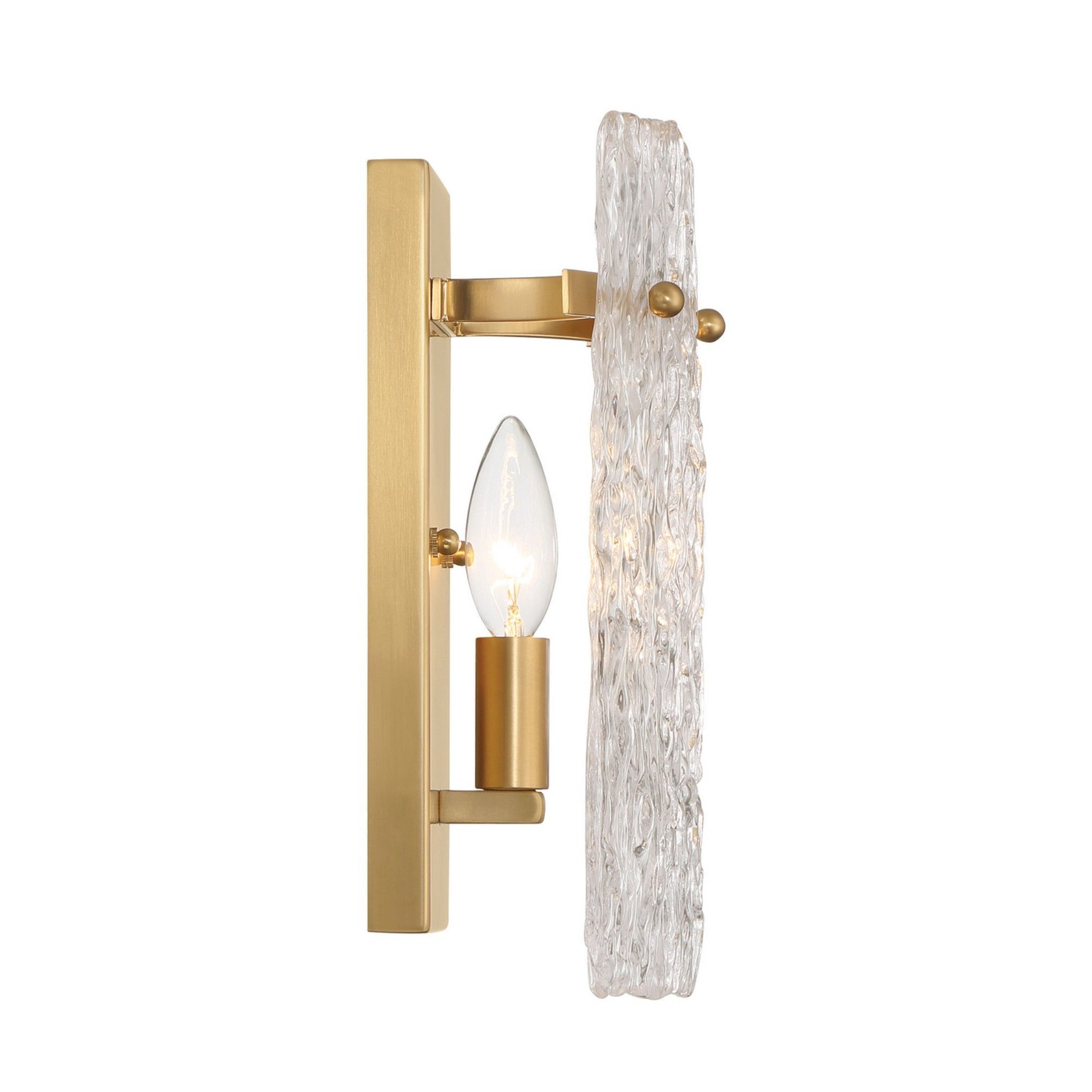 Brookstreet 11" Wall Sconce, Legacy Brass Finish - Bees Lighting