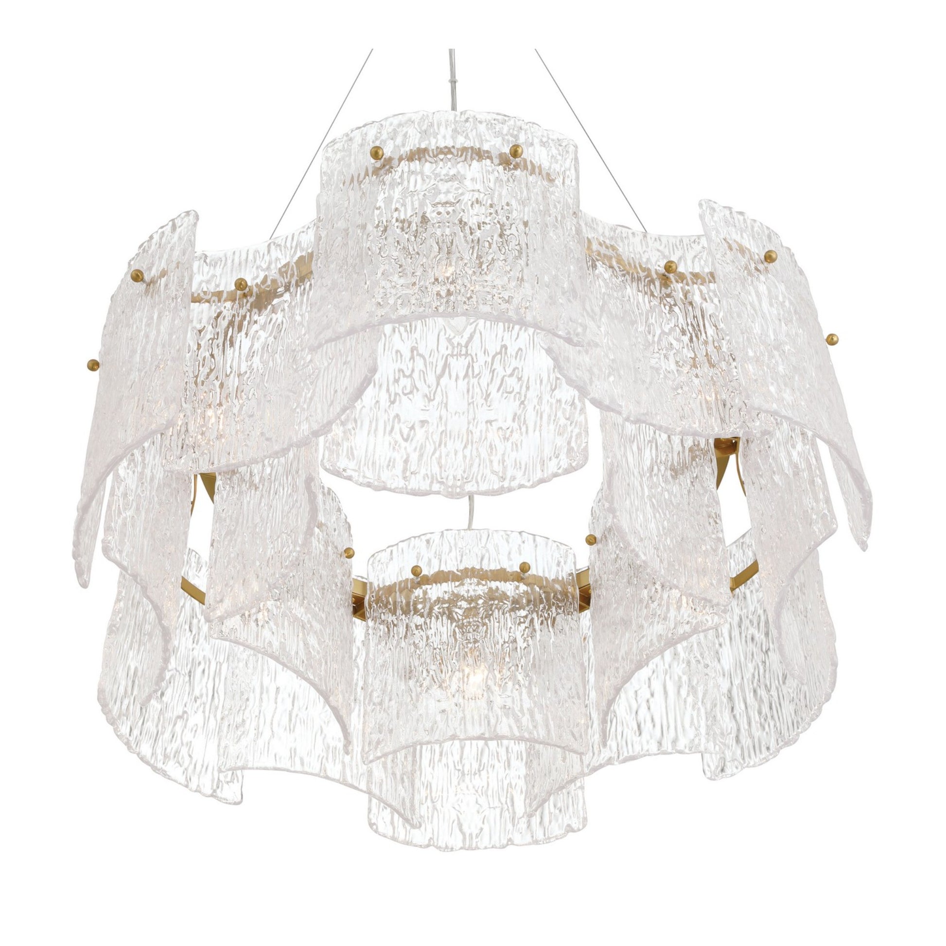 Brookstreet 30" 6-Light Pendant, Legacy Brass Finish - Bees Lighting