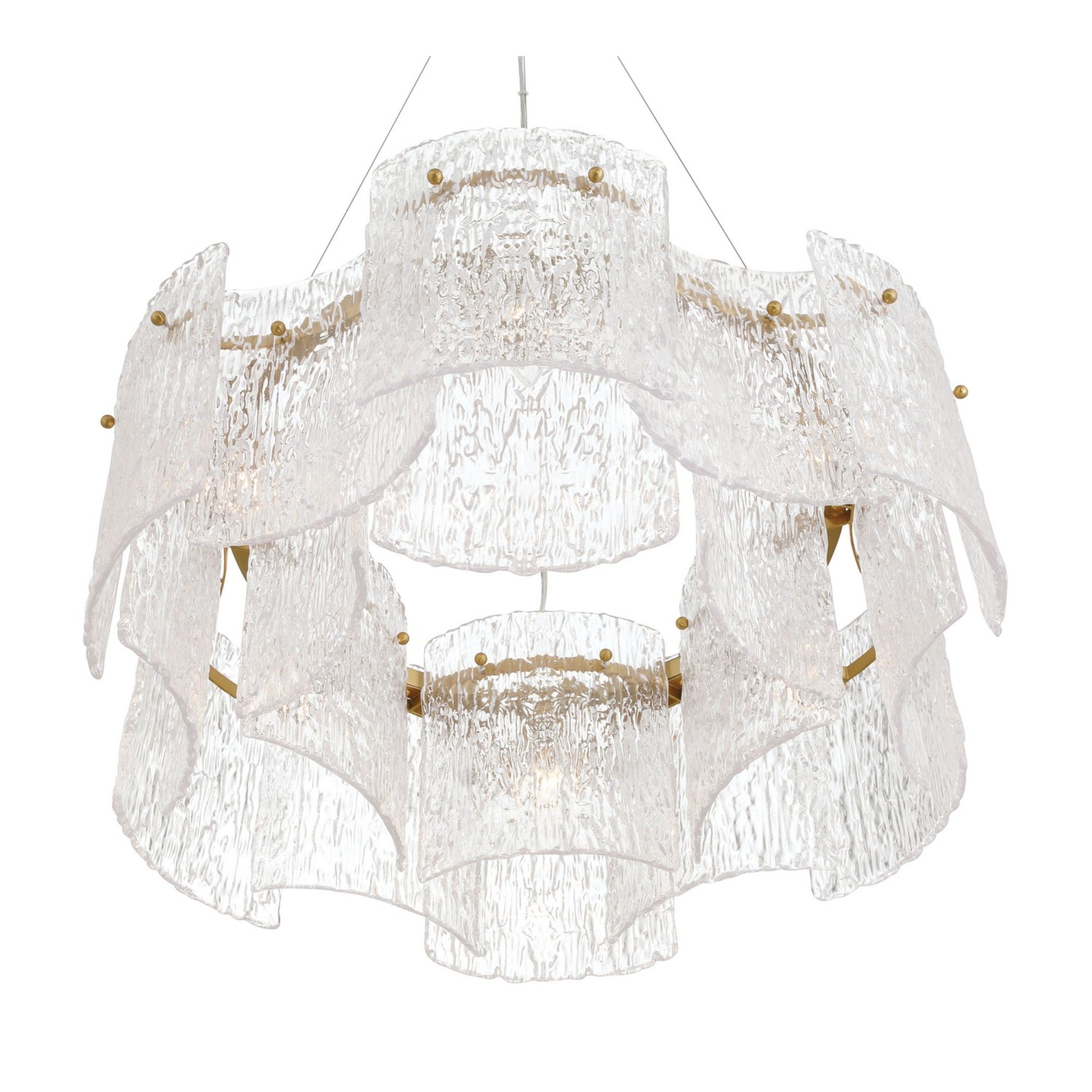 Brookstreet 30" 6-Light Pendant, Legacy Brass Finish - Bees Lighting