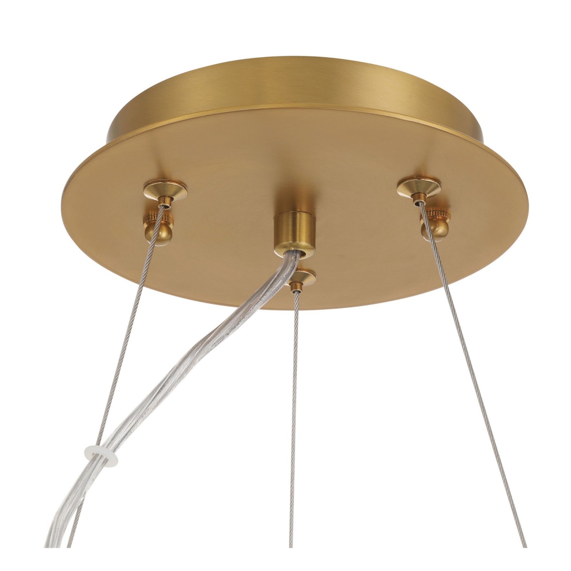 Brookstreet 30" 6-Light Pendant, Legacy Brass Finish - Bees Lighting
