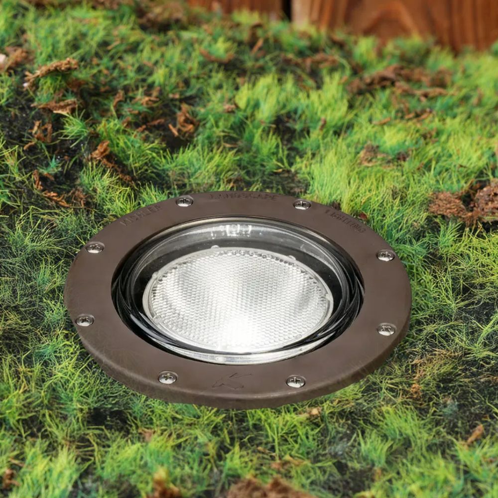 120V Landscape In-Ground Light  Bronze