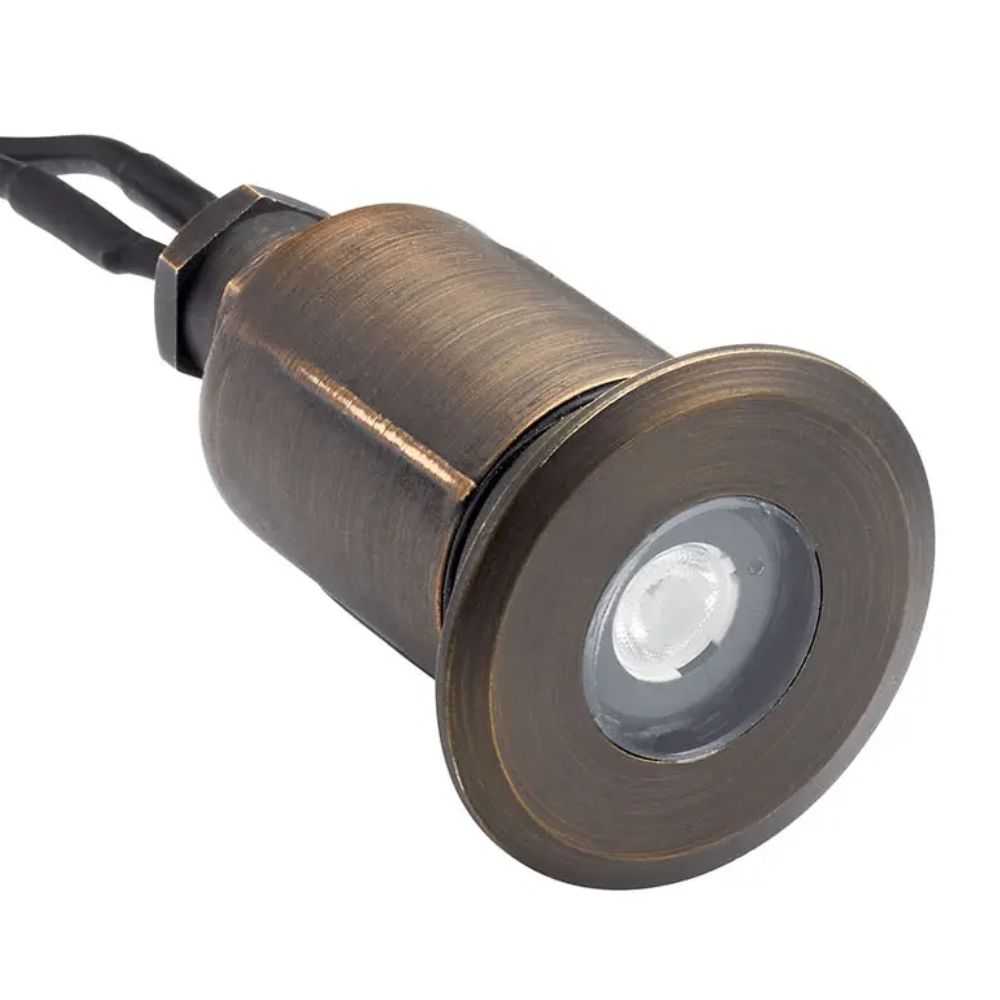 12V Recessed Landscape In-Ground Light Brass