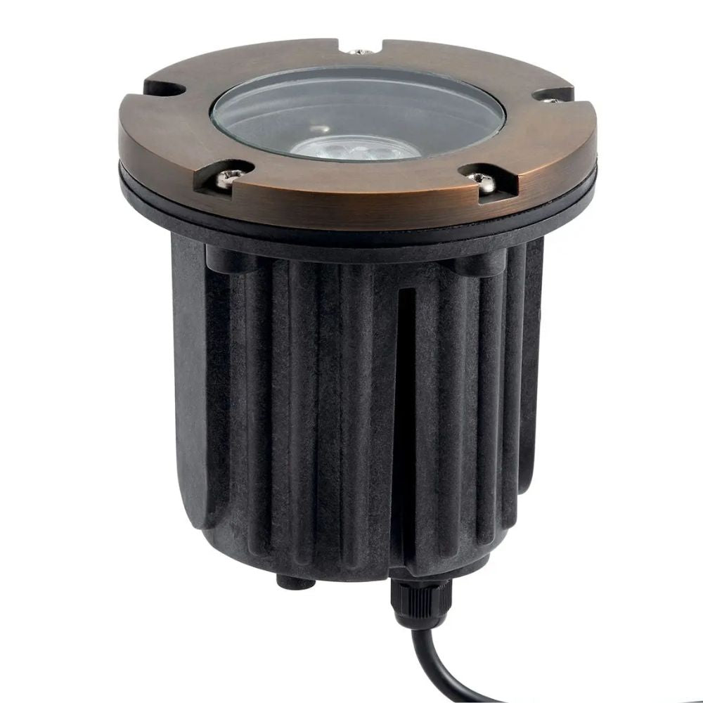 12V Landscape In-Ground Light Brass