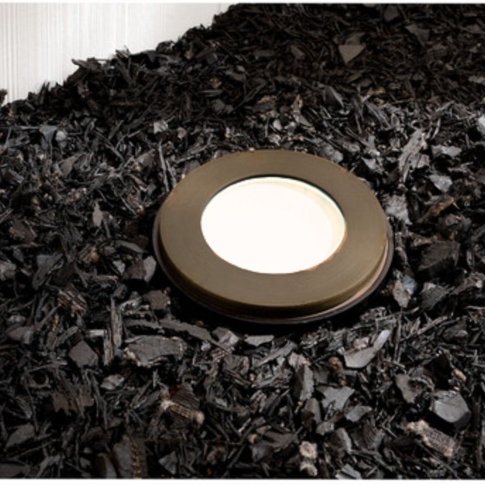 12V Landscape In-Ground Light Brass