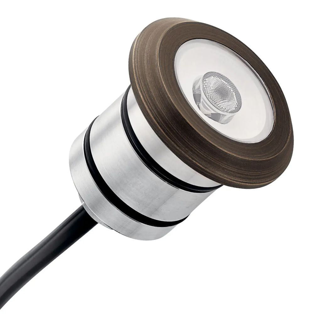 LED Landscape In-Ground 100 Lumens Brass 3000K