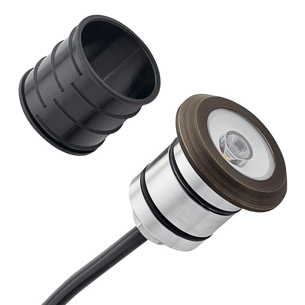 LED Landscape In-Ground 100 Lumens Brass 2700K
