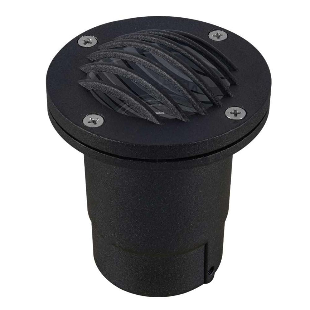 LED Landscape Round Grill Well Light, Black