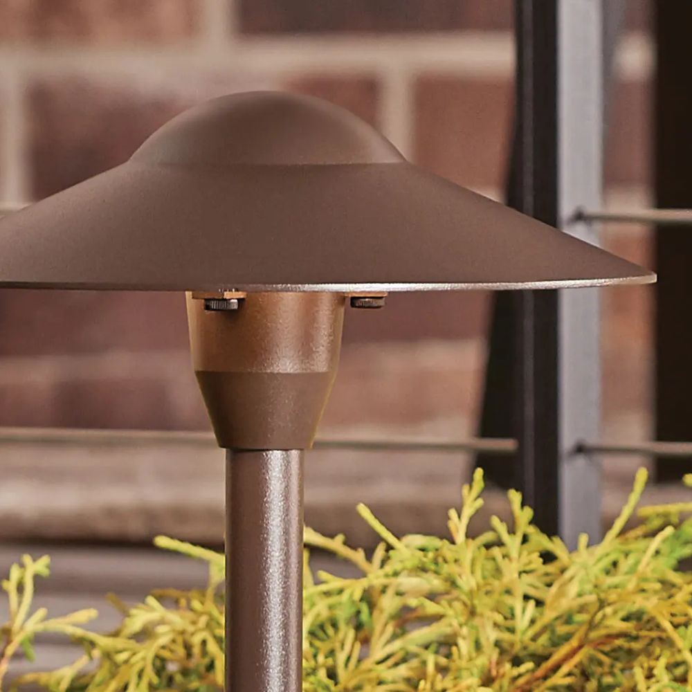 Kichler LED Retrofit 21" Path Light in Textured Architectural Bronze