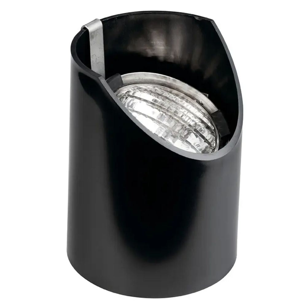 In-Ground 1-Light 12V, Black (Not Painted)