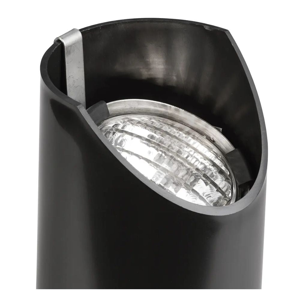 In-Ground 1-Light 12V, Black (Not Painted)