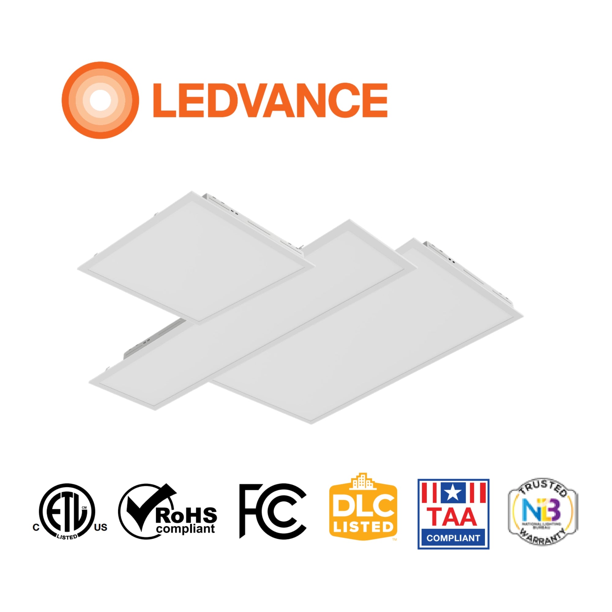 1x4 LED Flat Panel Light, 22W, 3000 Lumens, 35K/40K/50K, 120-277V