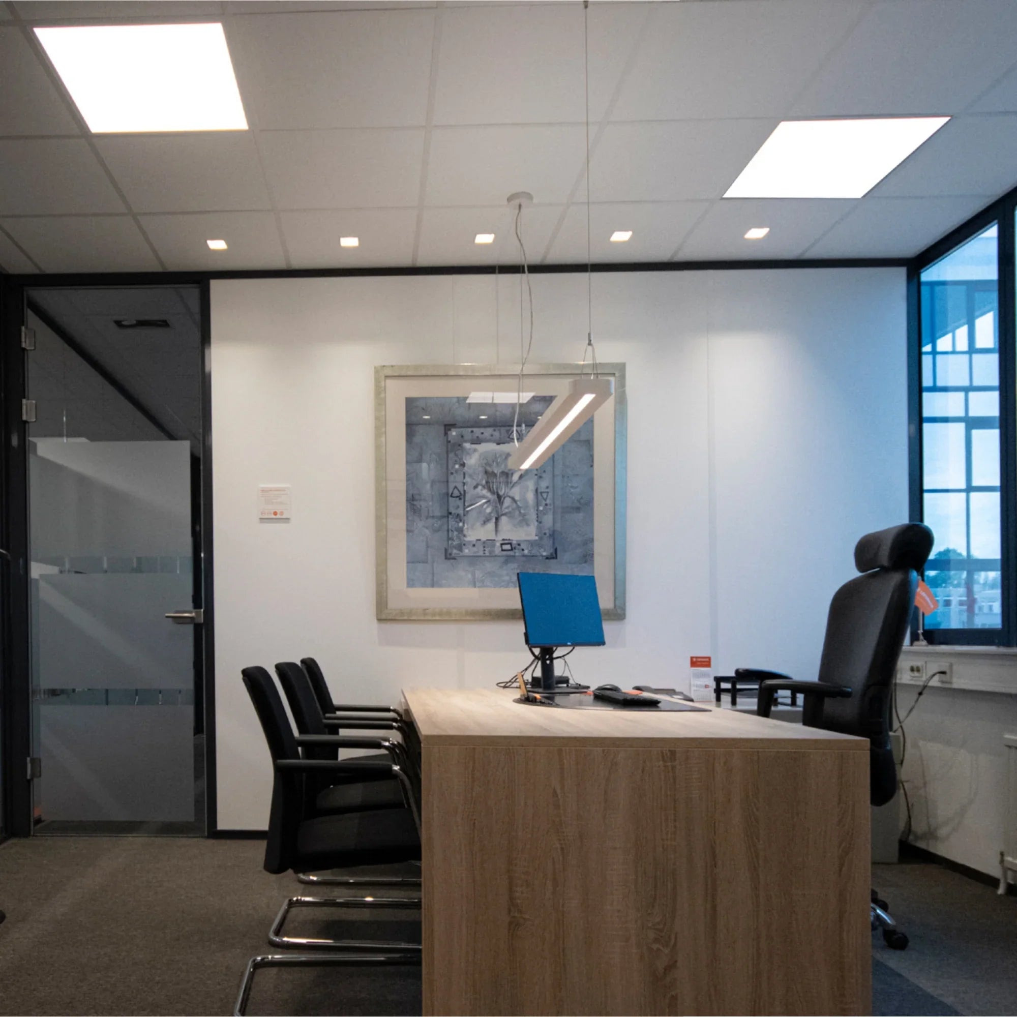 Sylvania - 2x2 LED Flat Panel Light, 22W, 3000 Lumens, 35K/40K/50K, 120-277V | Bees Lighting