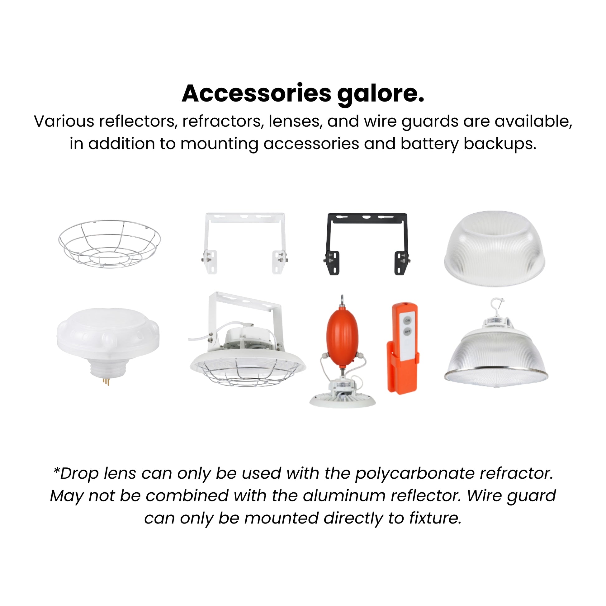 Sylvania - UFO High Bay Fixture, 150W, 22500 Lumens, 35K/40K/50K, 120-277V, White | Bees Lighting