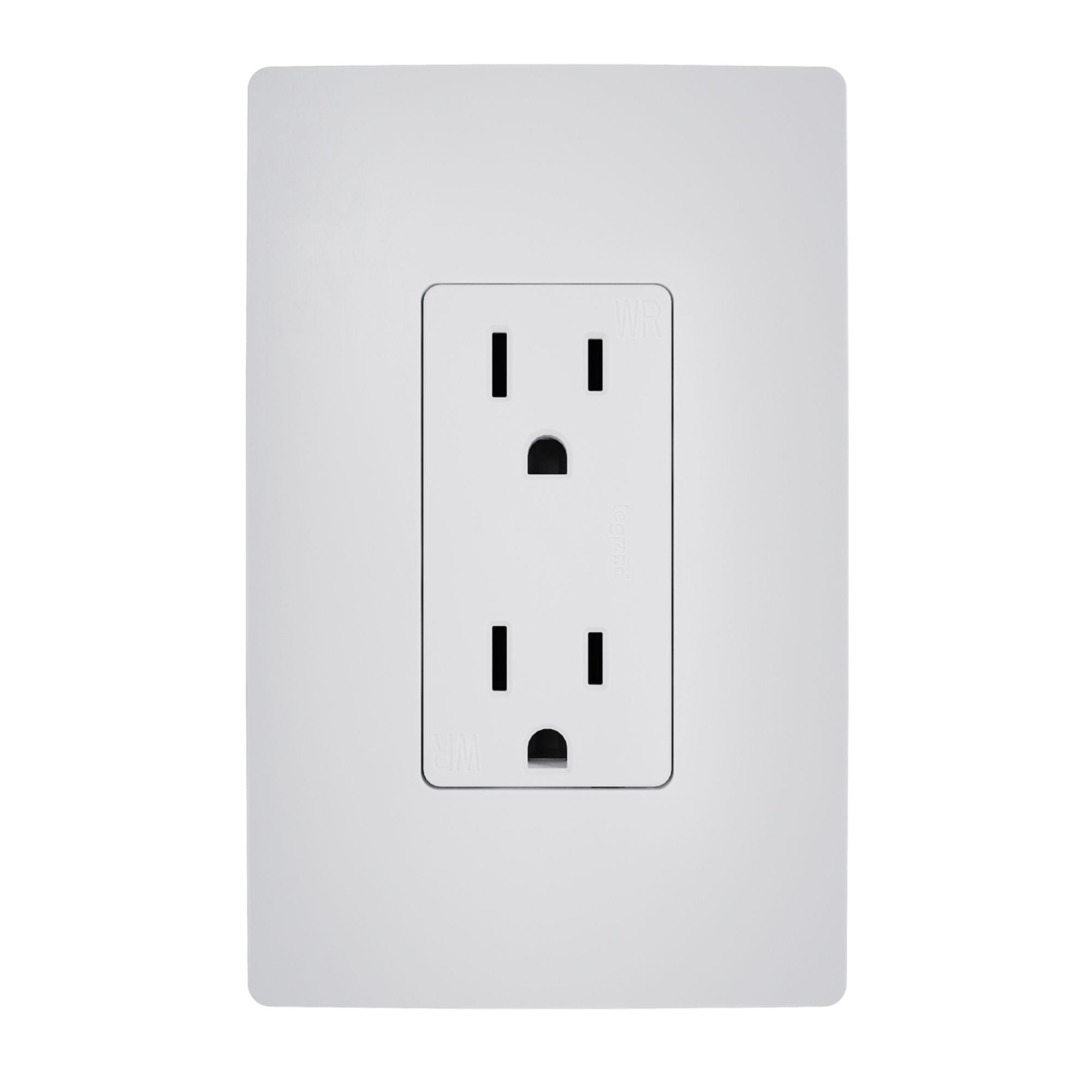 Legrand 885TREXWRW radiant 15A Tamper-Resistant Weather-Resistant Duplex Outlet, White