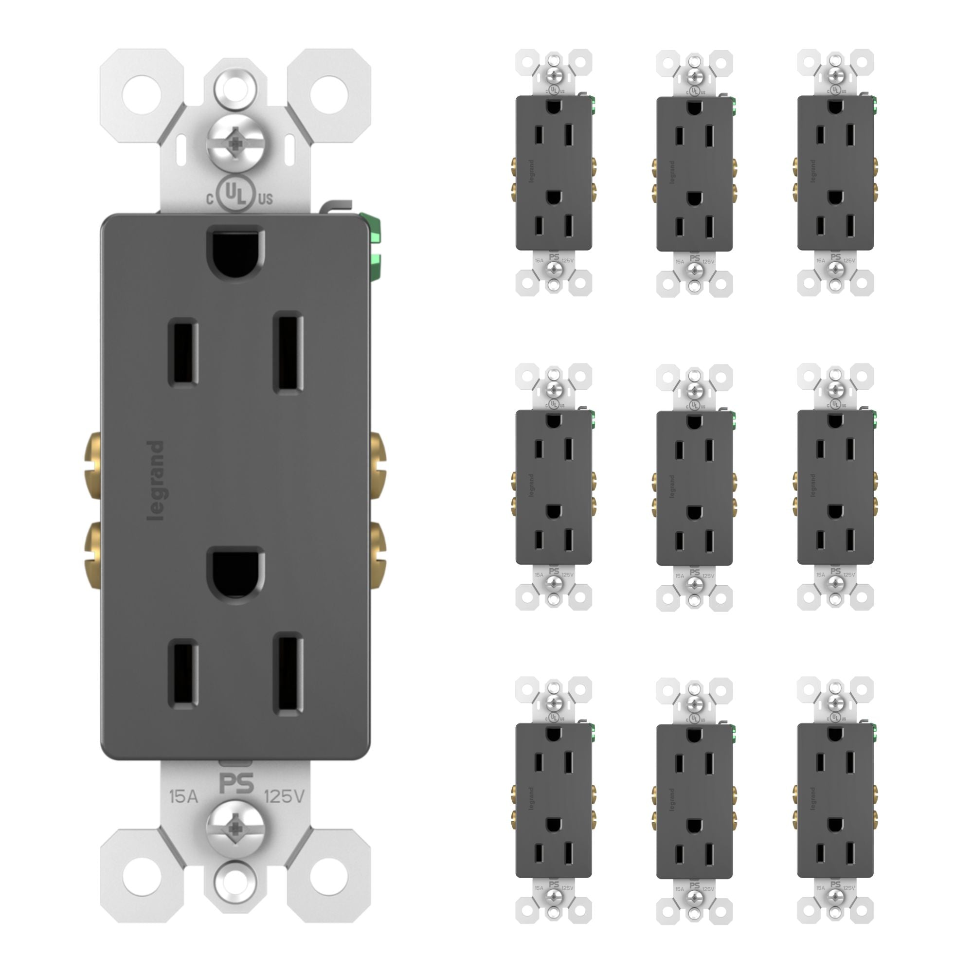 radiant 15A Duplex Outlet