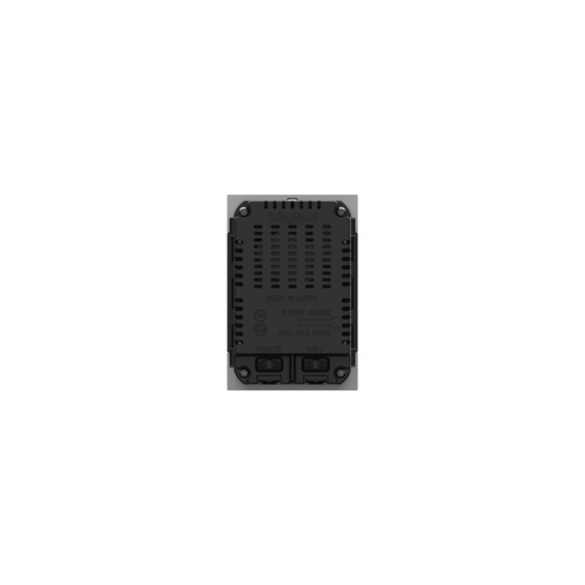 Legrand ARUSB30PDG4 Adorne 30W Dual USB Type C Outlet Module, Graphite
