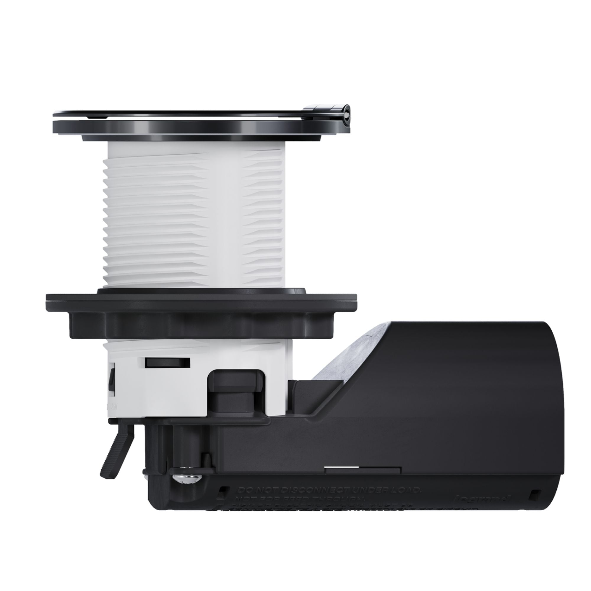 Legrand Pass & Seymour CP498LBK Kitchen Countertop Outlet Lid - Matte Black