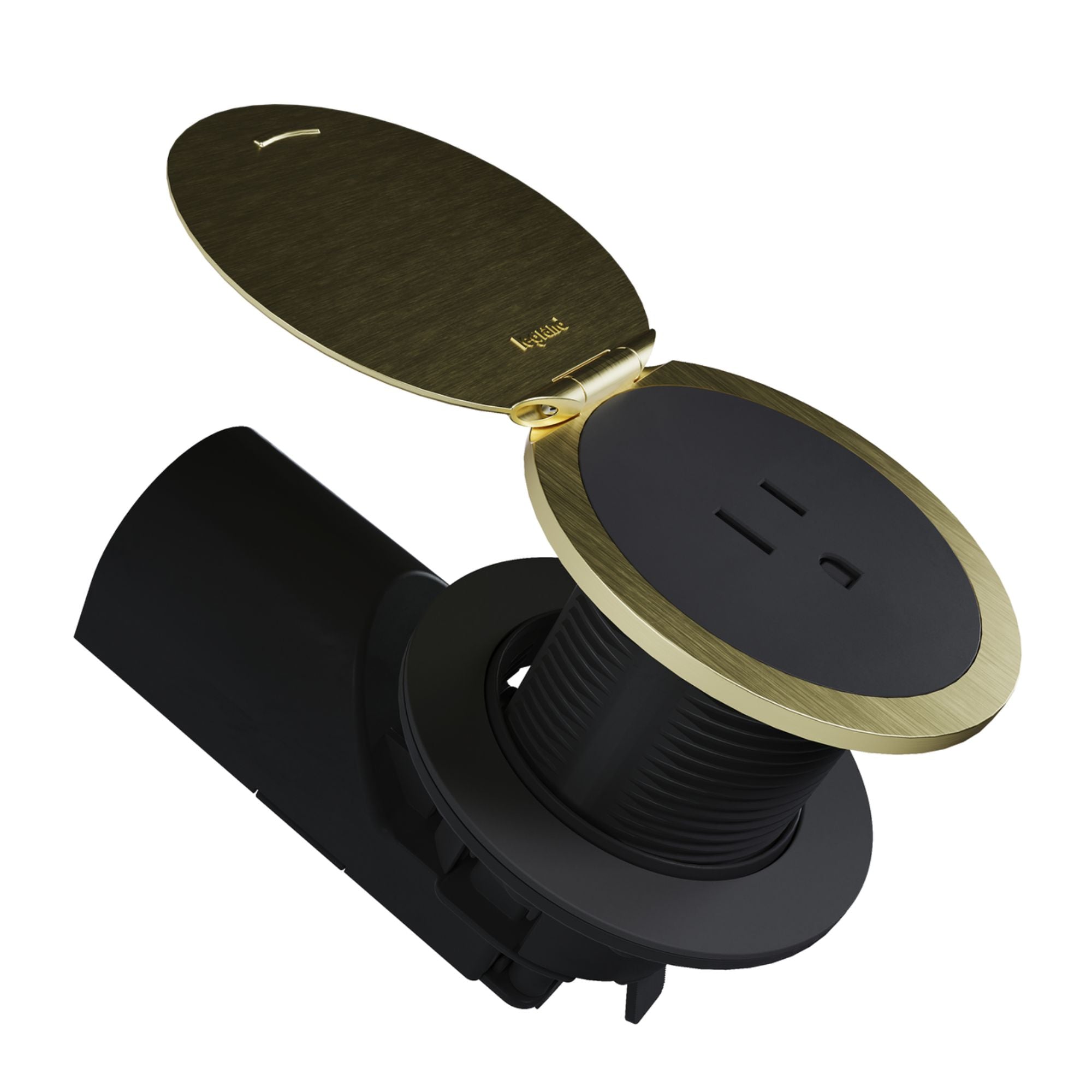 Legrand Pass & Seymour CP498LCB Kitchen Countertop Outlet Lid - Champagne Bronze
