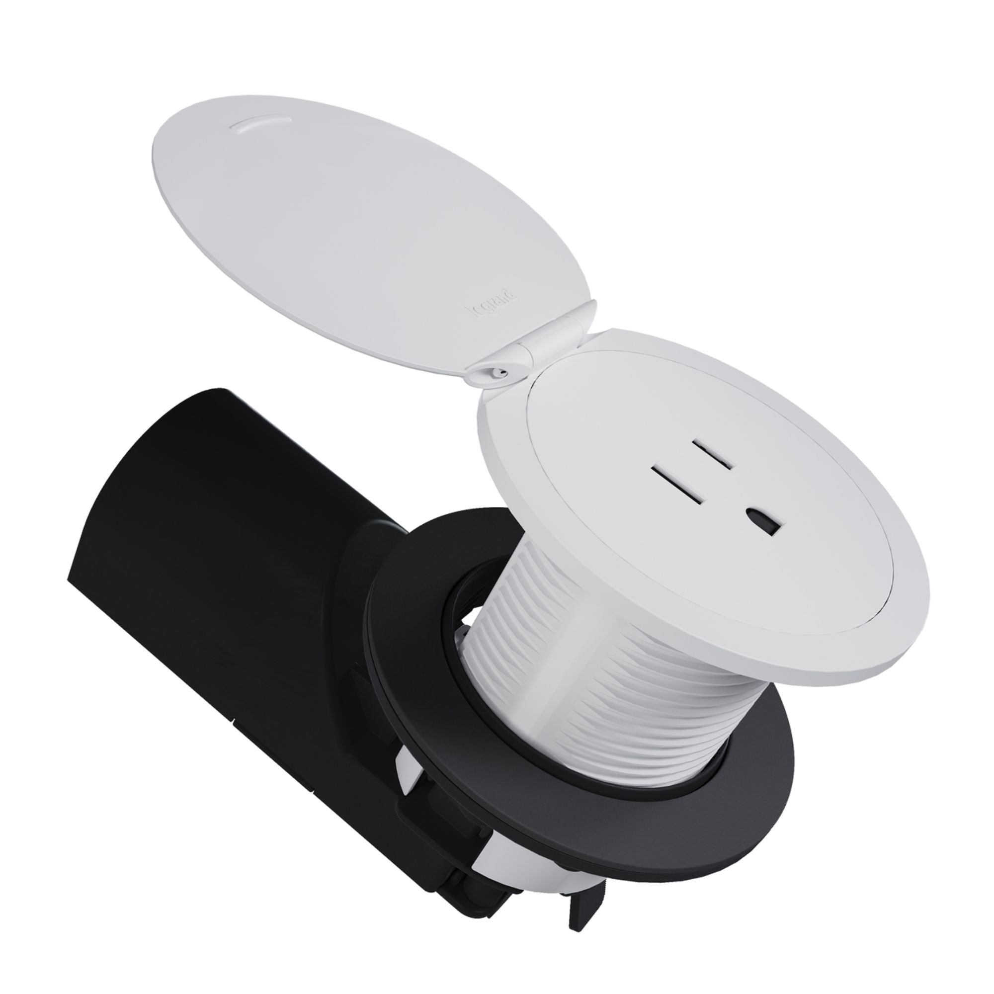 Legrand Pass & Seymour CP498L Kitchen Countertop Outlet Lids - Cast Metal in Four Finishes