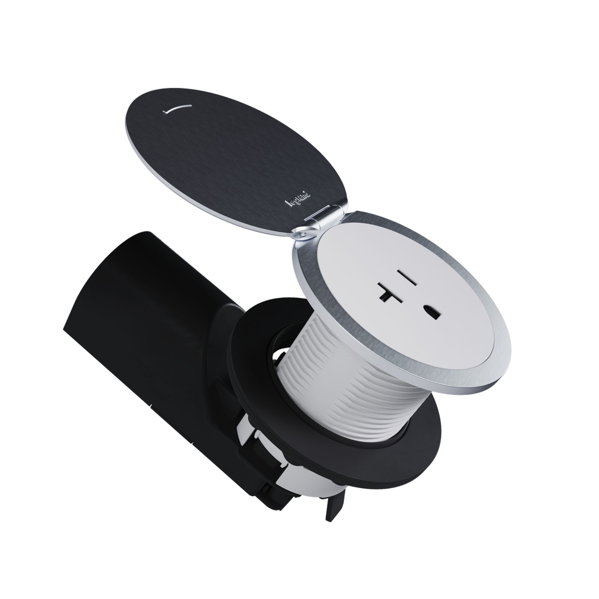 Legrand Pass & Seymour CP498LSS Kitchen Countertop Outlet Lid - Stainless Steel