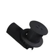 Pass & Seymour CP498TR15BK 15A Tamper-Resistant Kitchen Countertop Outlet, Matte Black