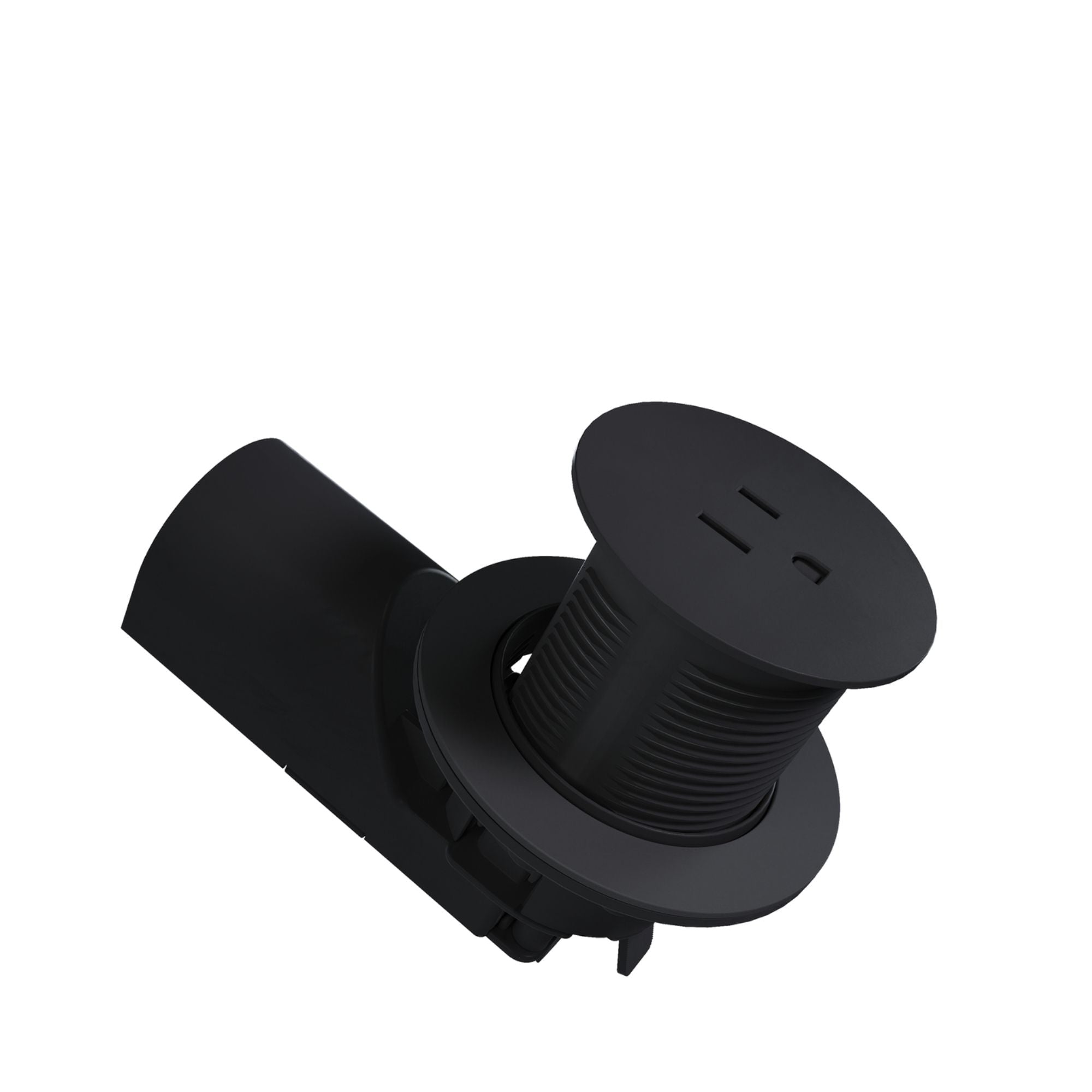 Legrand Pass & Seymour CP498TR15BK 15A Tamper-Resistant Kitchen Countertop Outlet - Matte Black
