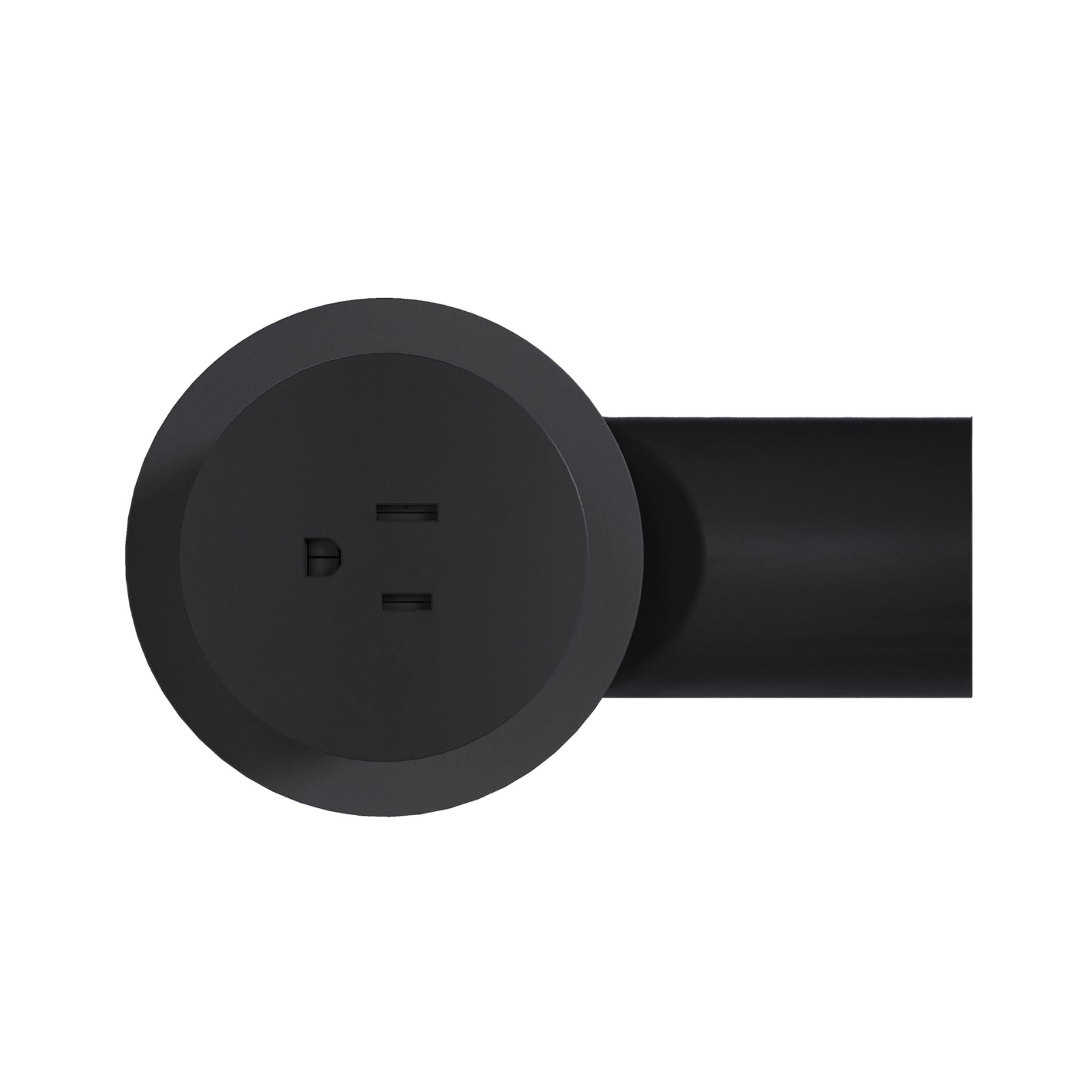 Pass & Seymour CP498TR15BK 15A Tamper-Resistant Kitchen Countertop Outlet, Matte Black