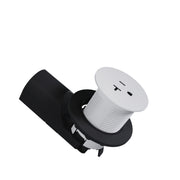 Pass & Seymour CP498TR20W 20A Tamper-Resistant Kitchen Countertop Outlet, Matte White