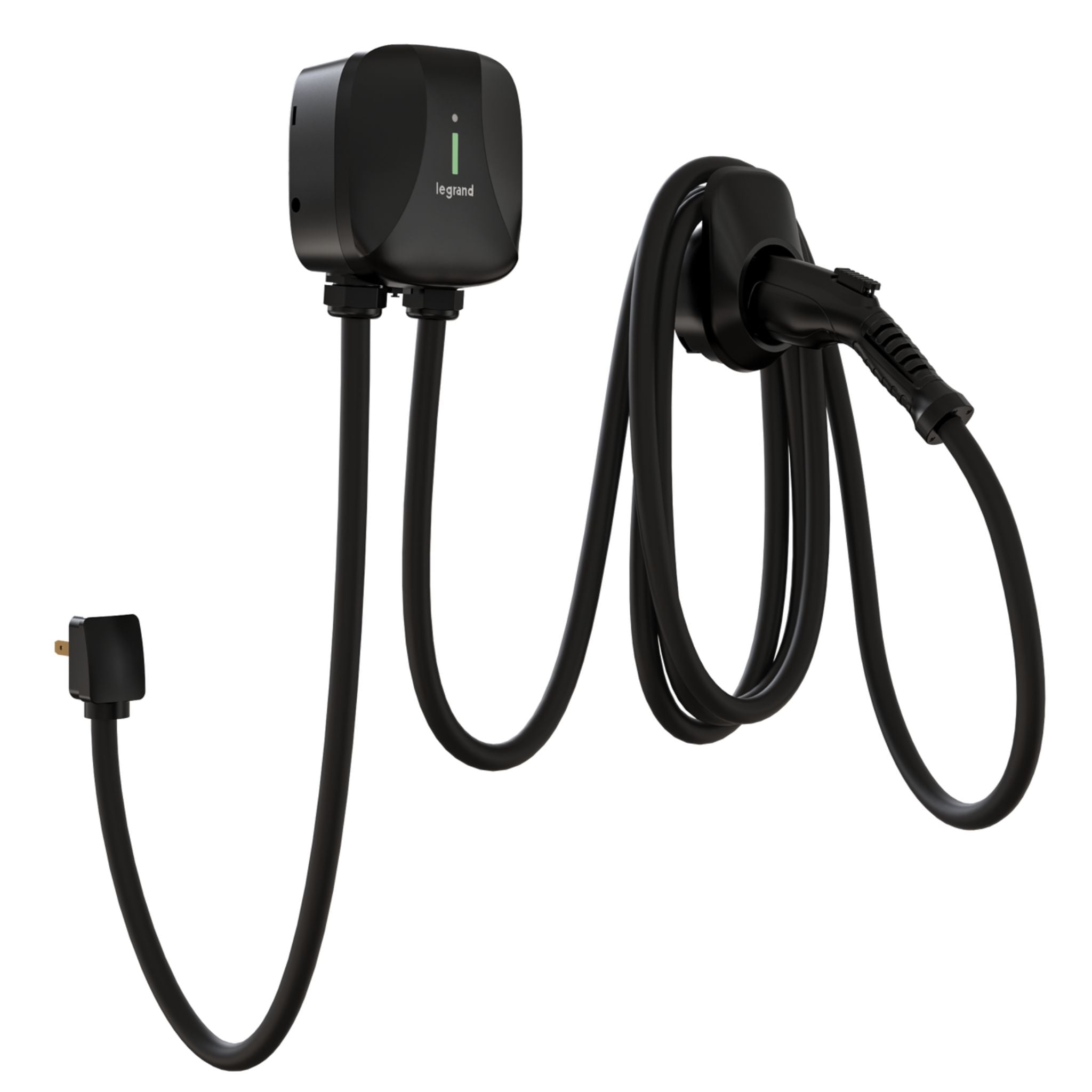 Legrand L2EVSE40ACP1450 Pass and Seymour L2EVSE40ACP1450 Non-Networked Level 2 Plug-In EV Charger, 40A, Indoor/Outdoor, Black