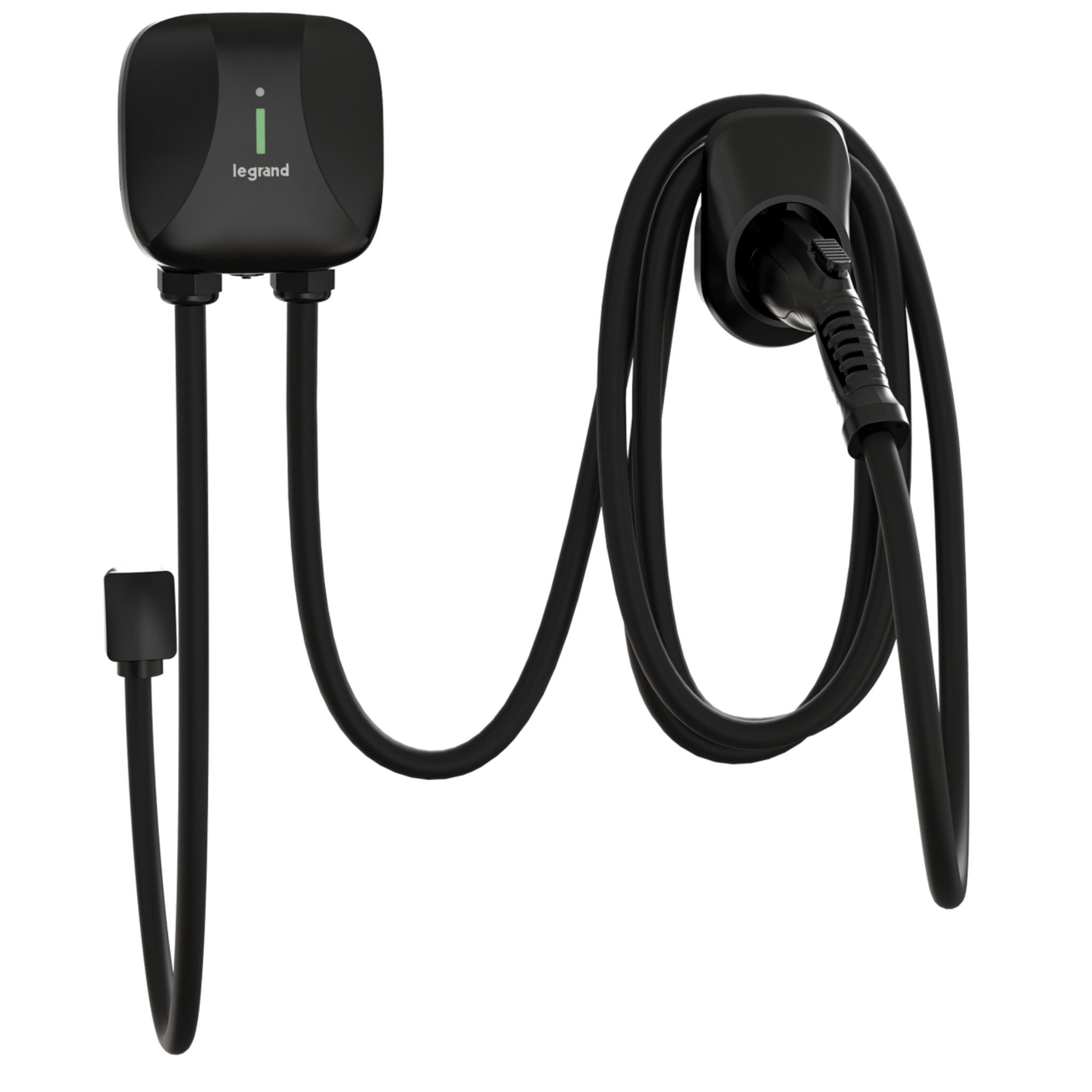 Legrand L2EVSE40ACP1450 Pass and Seymour L2EVSE40ACP1450 Non-Networked Level 2 Plug-In EV Charger, 40A, Indoor/Outdoor, Black