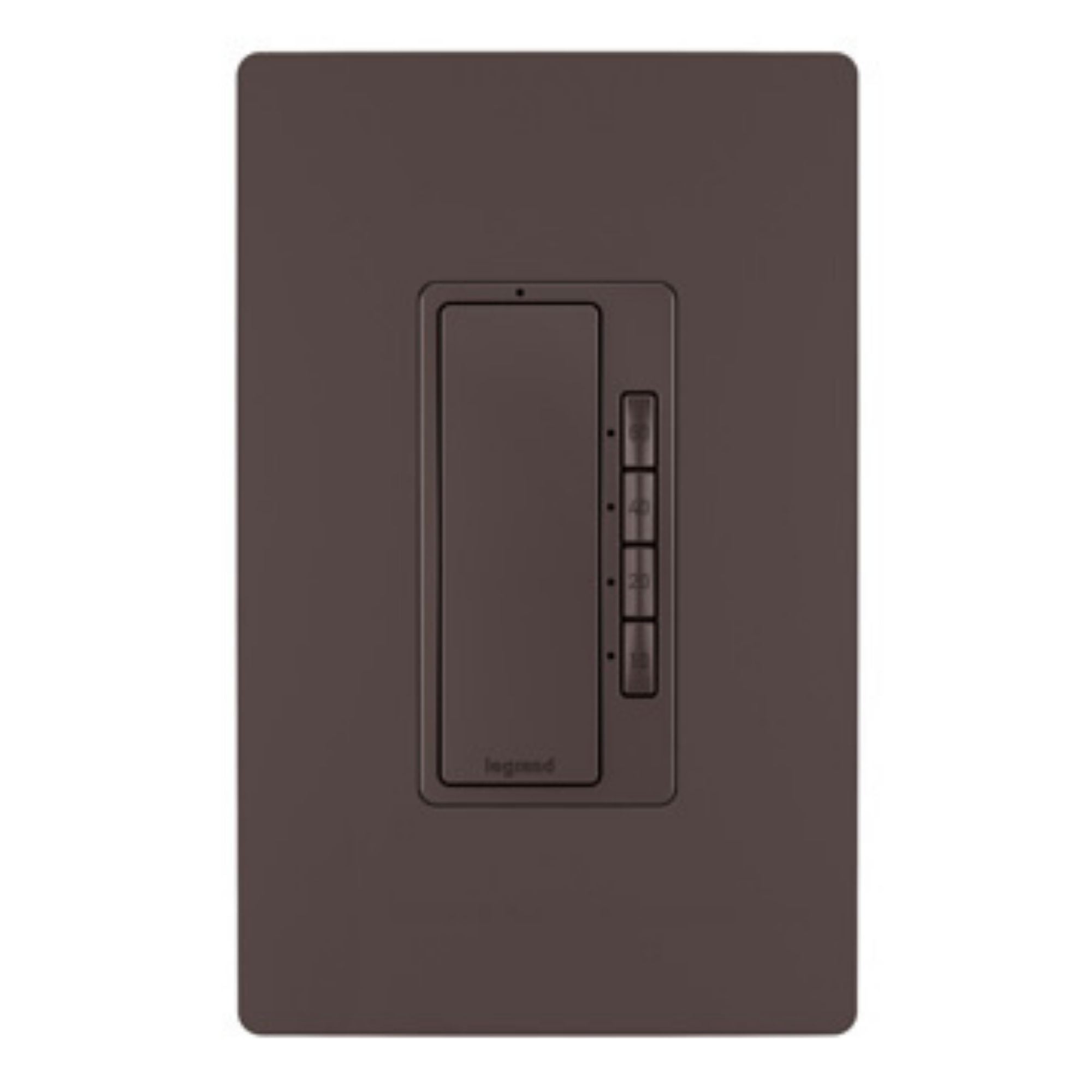 Legrand RT2DBCCV4 radiant Digital Timer, 600W, 4-Button, 10-60 Min, Dark Bronze