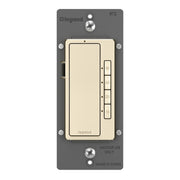 Legrand RT2LA radiant Digital Timer, 600W, 4-Button, 10-60 Min, Light Almond