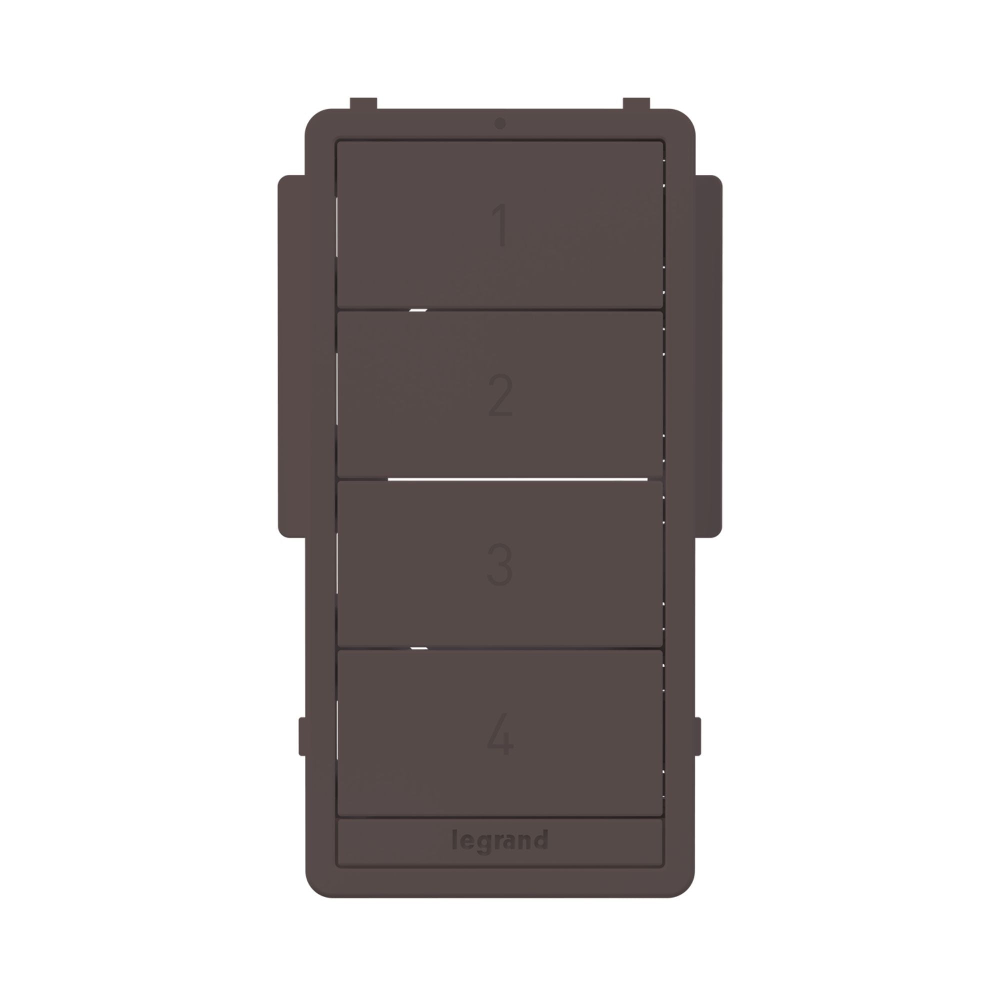 Legrand WNRCB40CKITDB Radiant Smart Scene Controller Color Change Kit, Dark Bronze