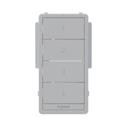 Legrand WNRCB40CKITGRY Radiant Smart Scene Controller Color Change Kit, Gray