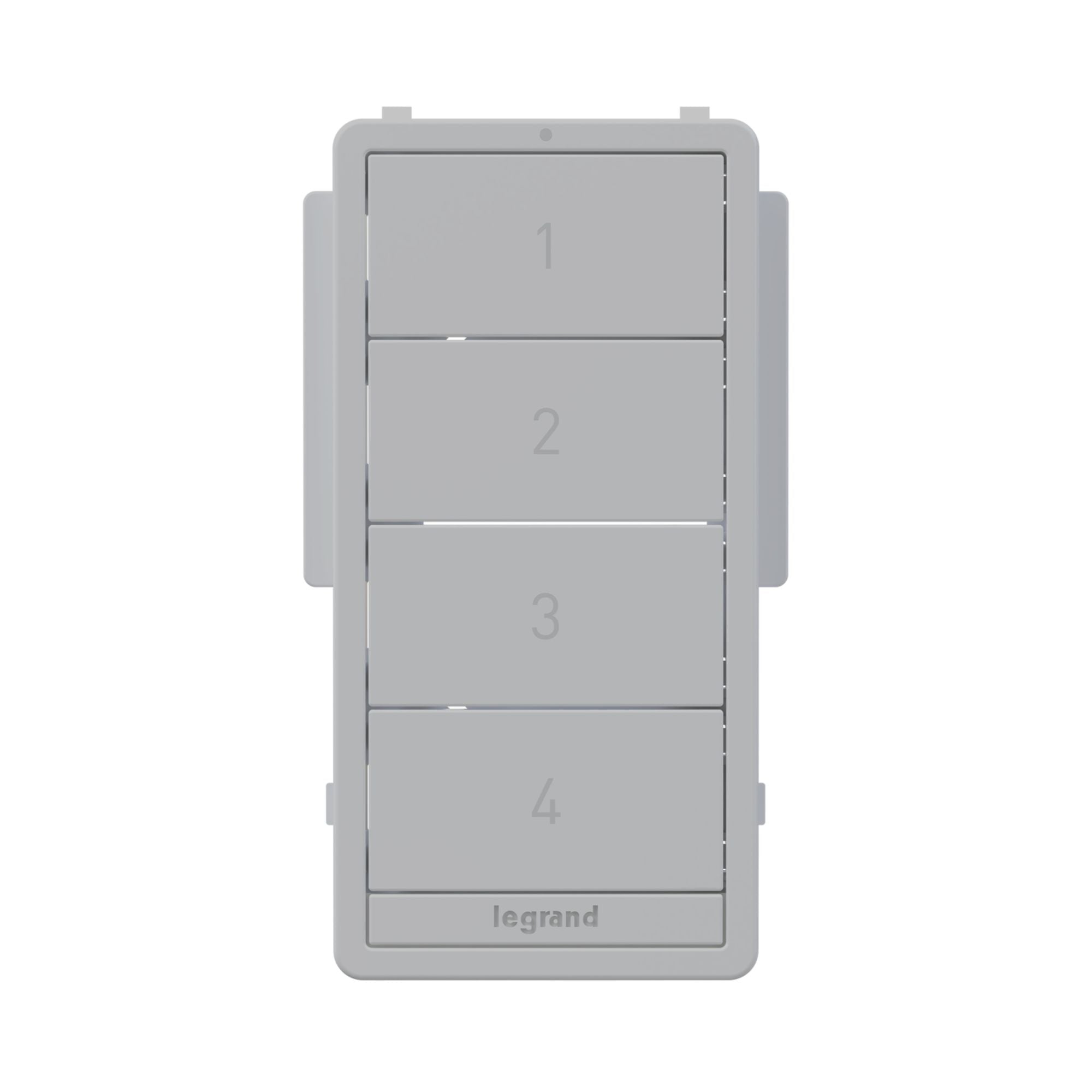 Legrand WNRCB40CKITGRY Radiant Smart Scene Controller Color Change Kit, Gray