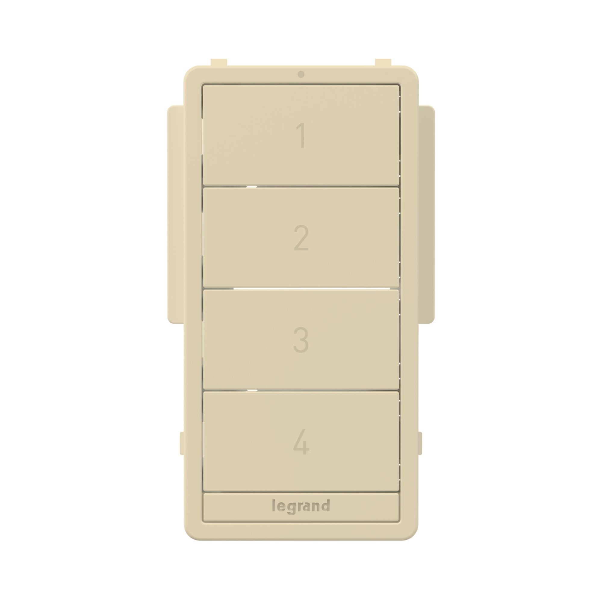 Legrand WNRCB40CKITIV radiant Smart Scene Controller Color Change Kit, Ivory