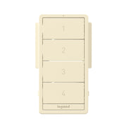 Legrand WNRCB40CKITLA radiant Smart Scene Controller Color Change Kit, Light Almond