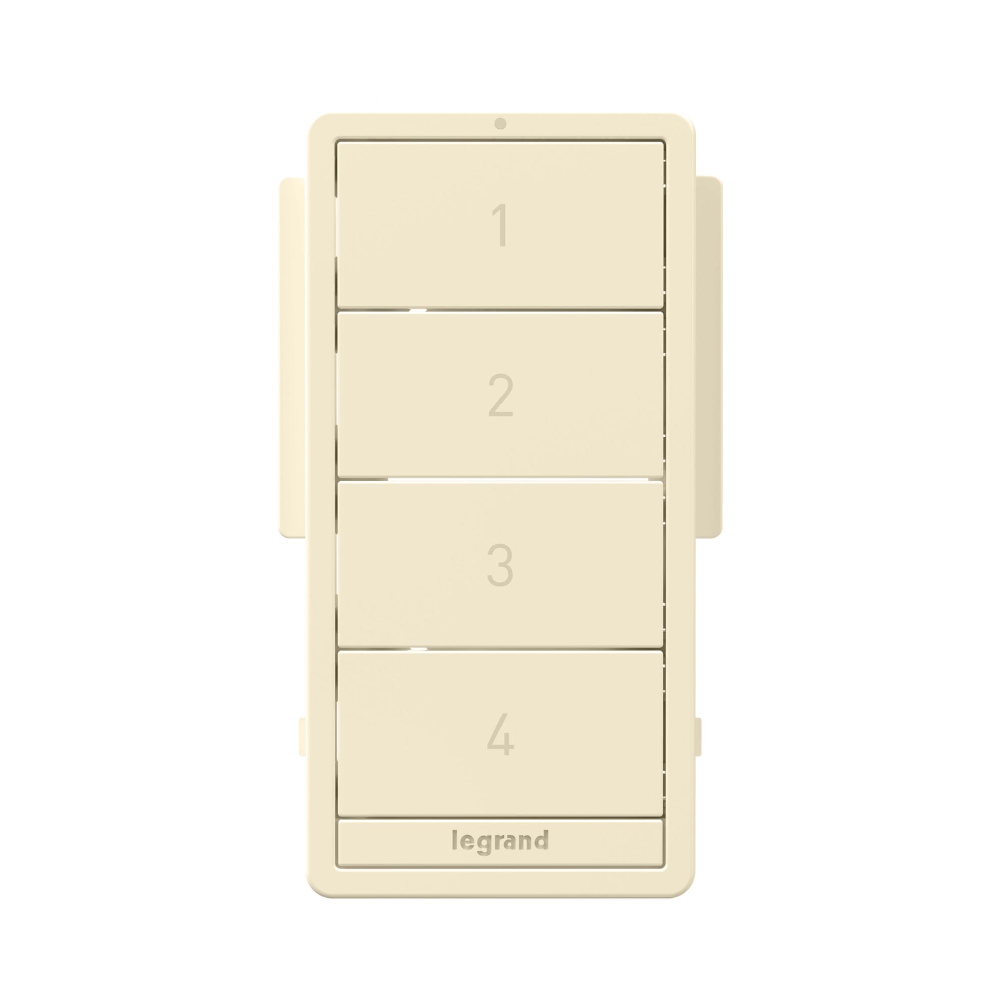 Legrand WNRCB40CKITLA radiant Smart Scene Controller Color Change Kit, Light Almond