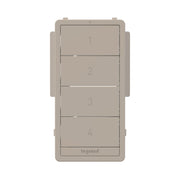 Legrand WNRCB40CKITNI radiant Smart Scene Controller Color Change Kit, Nickel