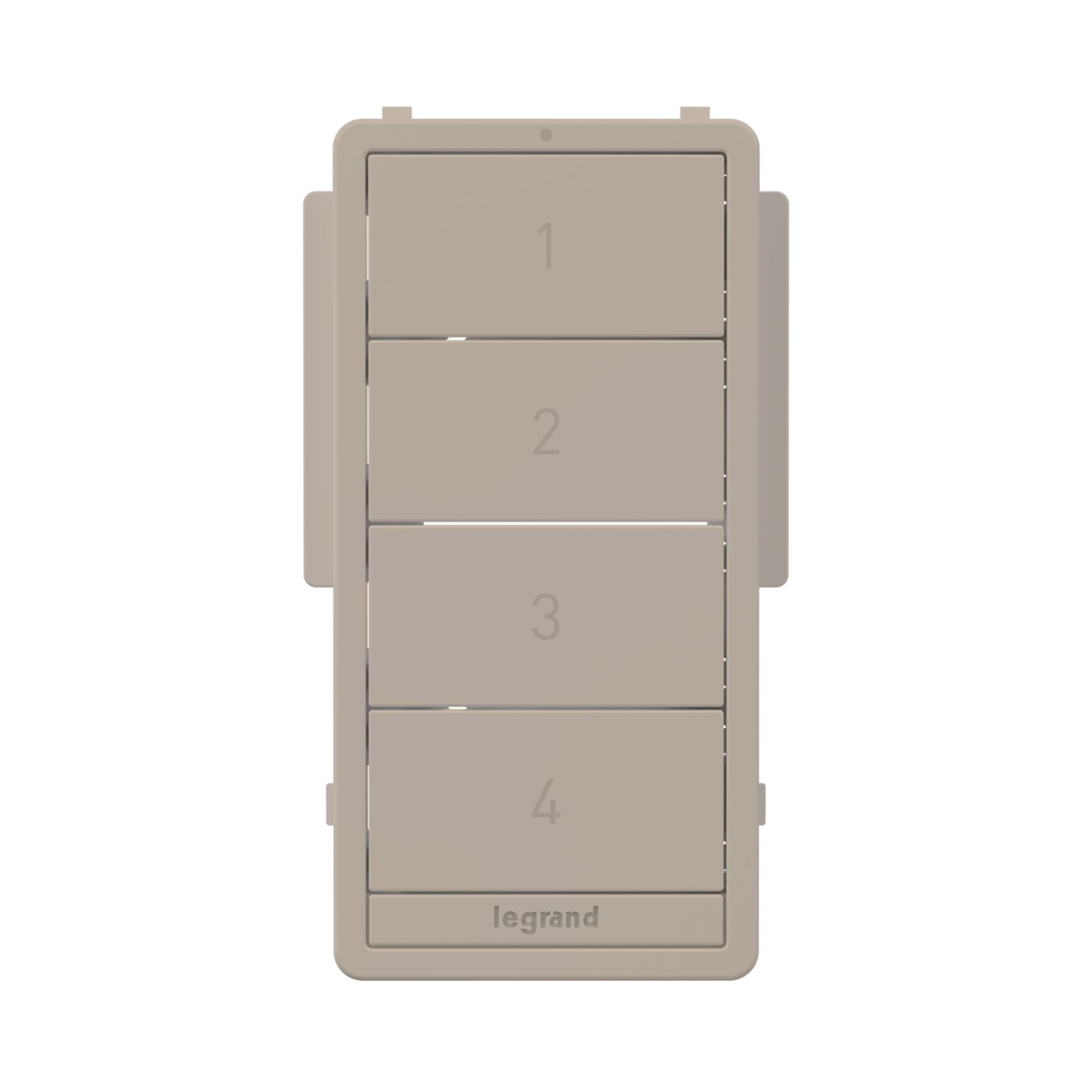 Legrand WNRCB40CKITNI radiant Smart Scene Controller Color Change Kit, Nickel